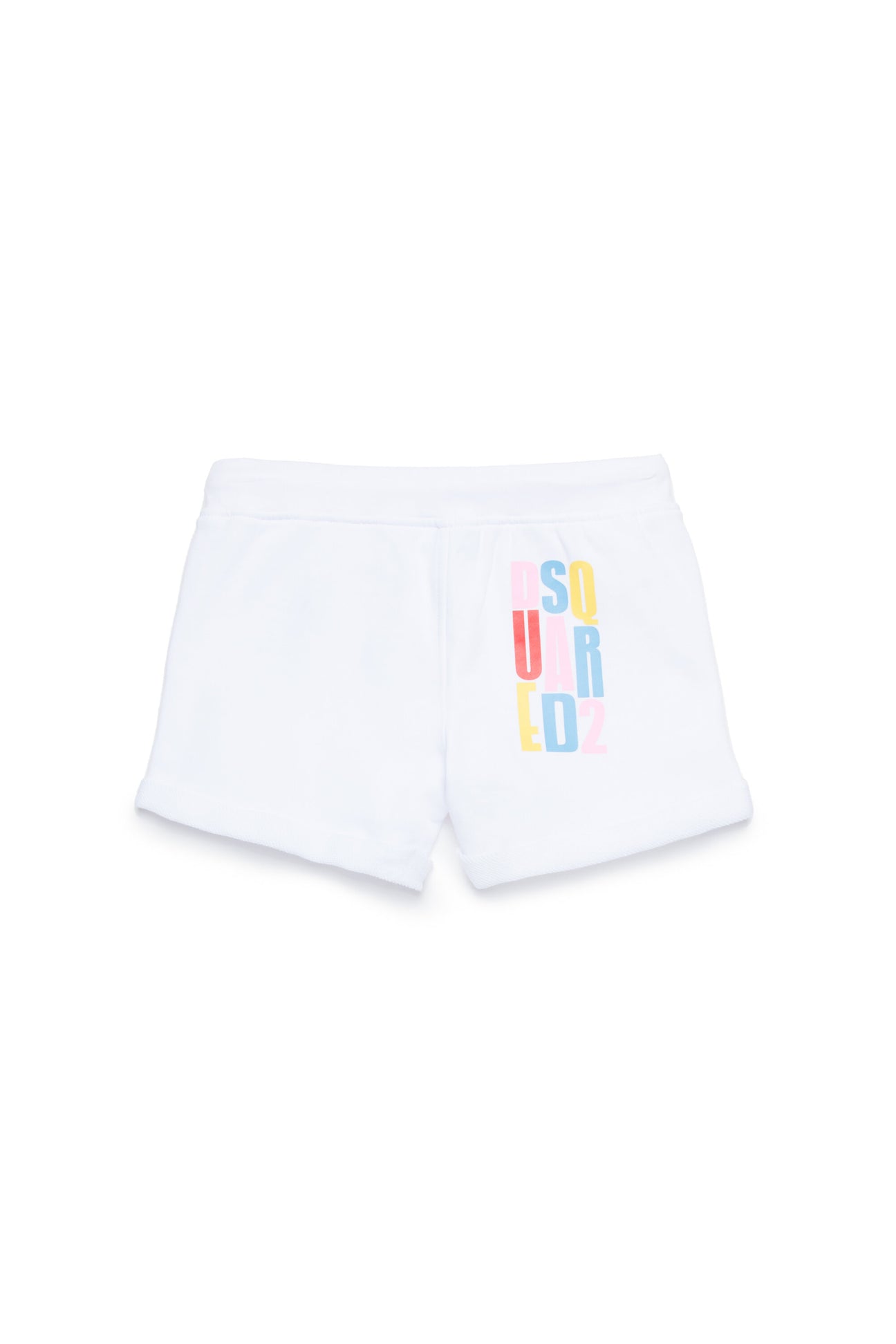 Pantalones cortos en chándal multicolor con marca Pantalones cortos en chándal multicolor con marca