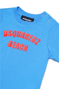 T-shirt with Beach graphics