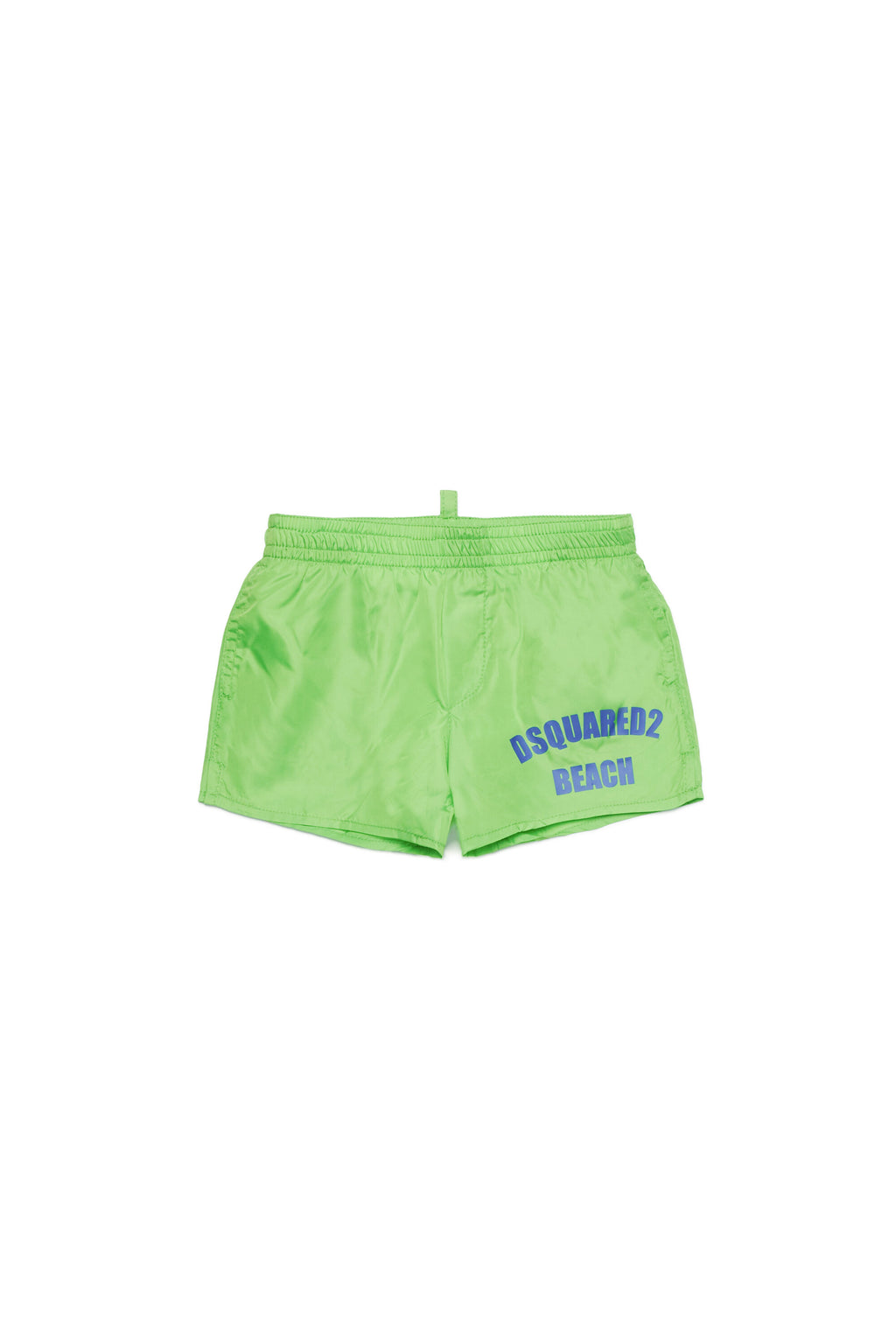 Boxer swimsuit with Beach graphics
