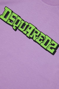 T-shirt con logo graffiti
