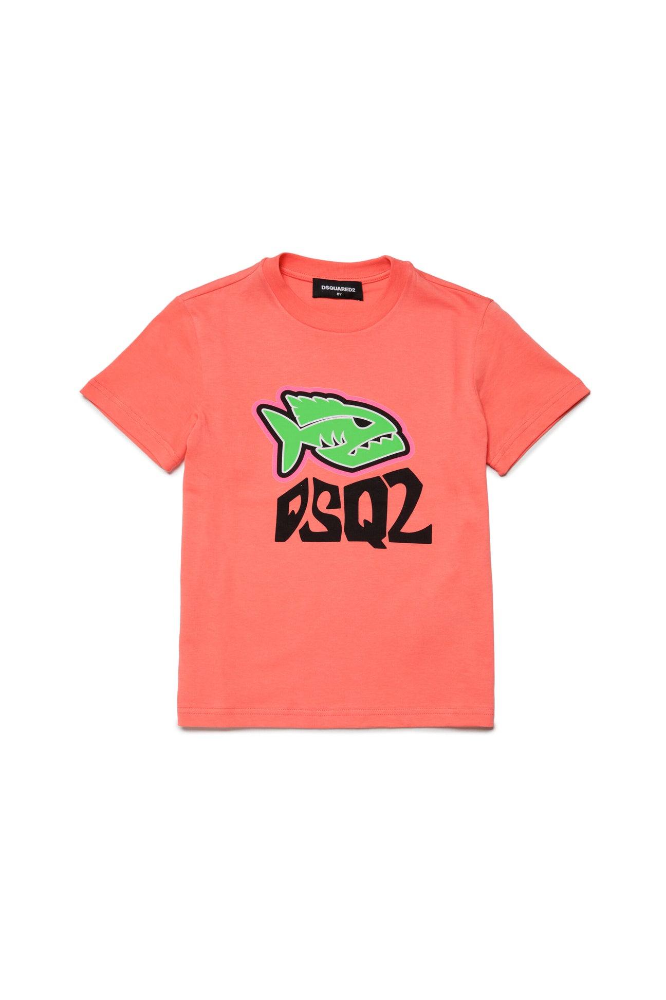 T-shirt with piranha graphics 