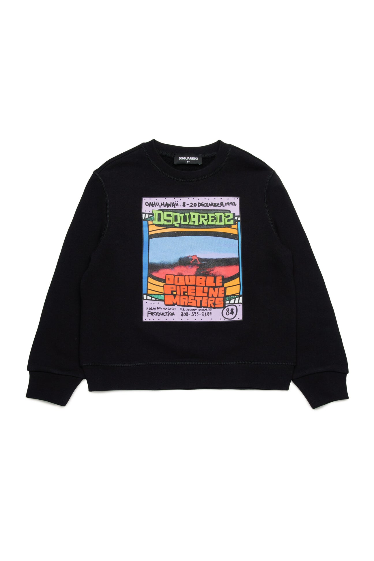 Sweatshirt with Hawaiian graphics 