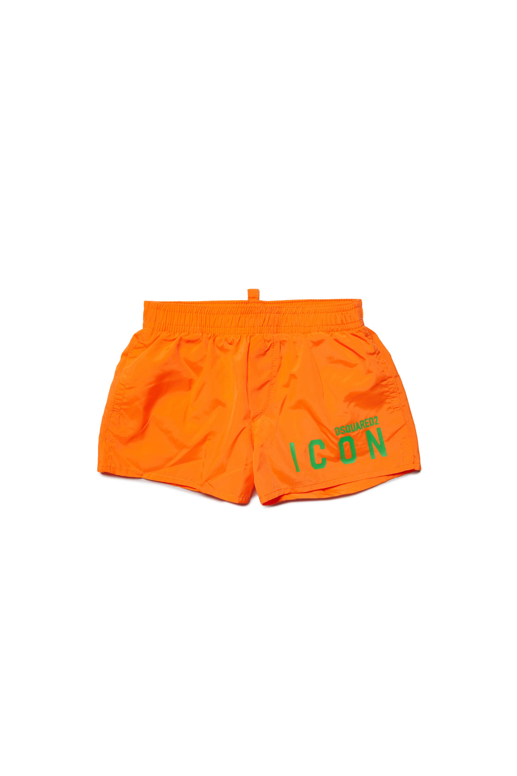 Icon fluo print boxer swimsuit