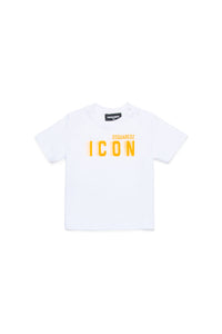 Icon print t-shirt with speed effect