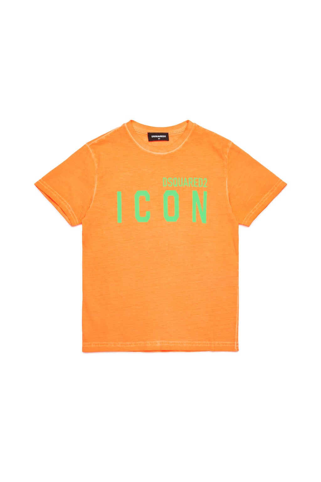 T-shirt con stampa Icon fluo