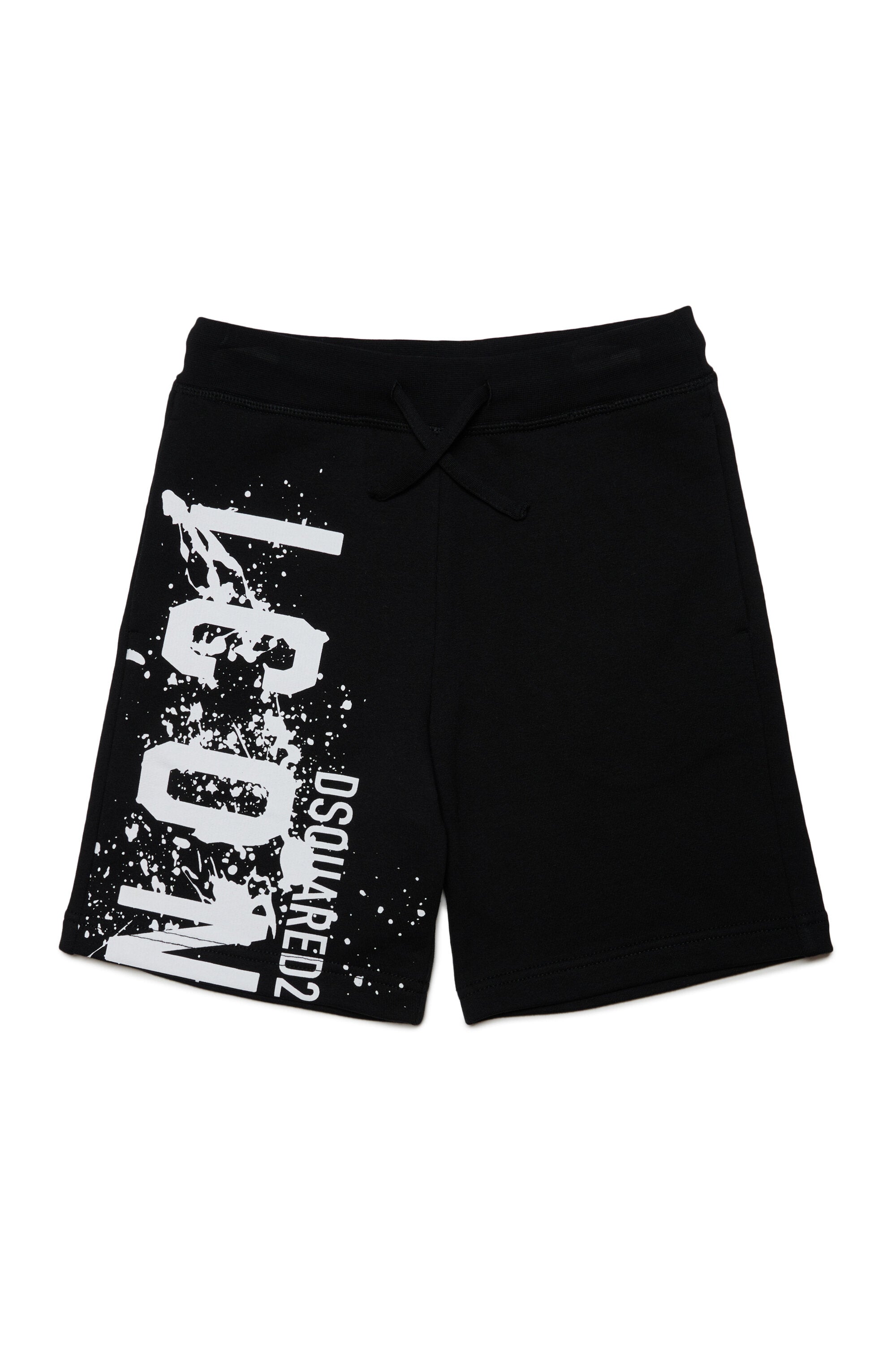 Shorts with Icon Splatter graphics