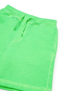 Shorts con stampa Icon fluo
