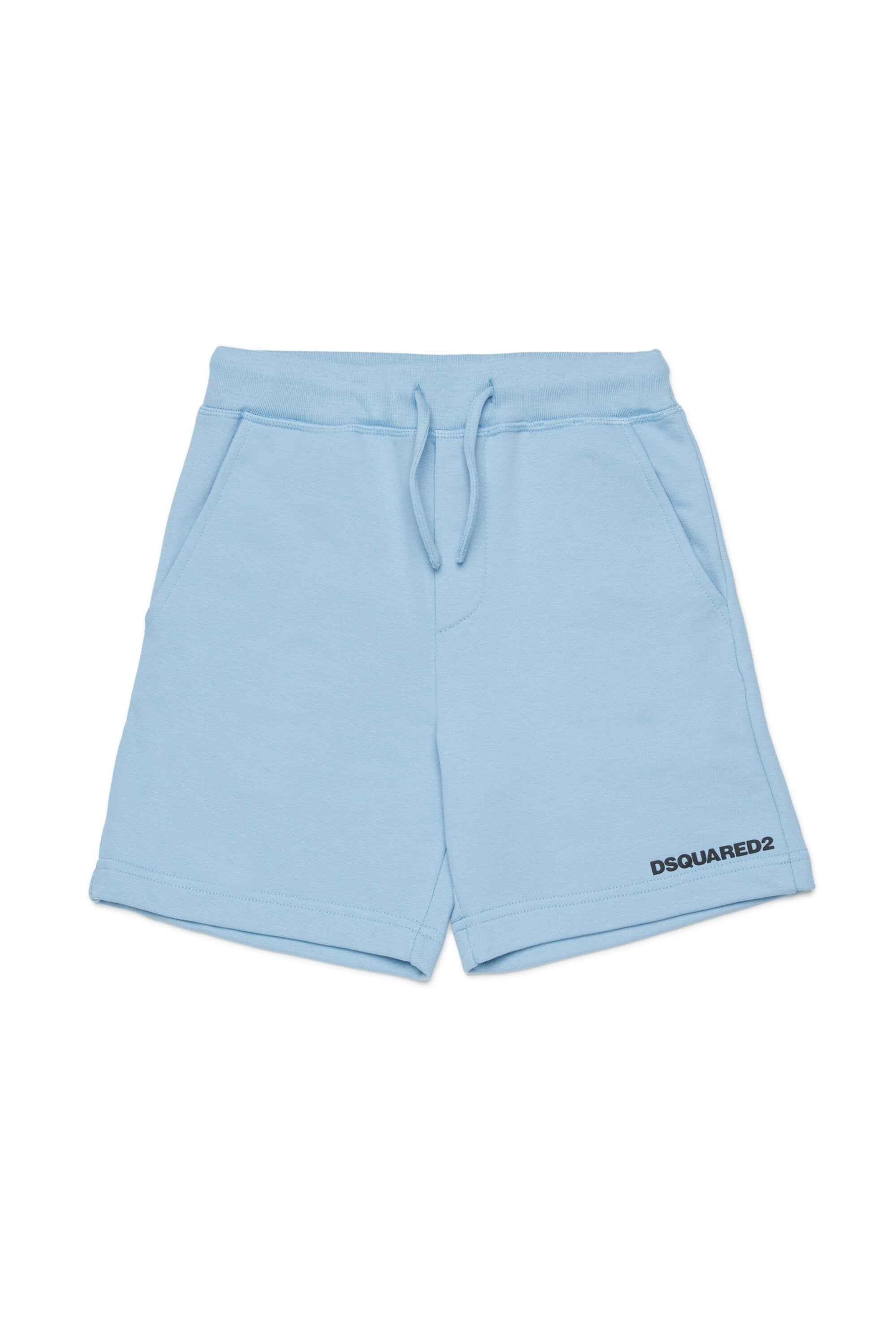 Shorts in felpa con logo