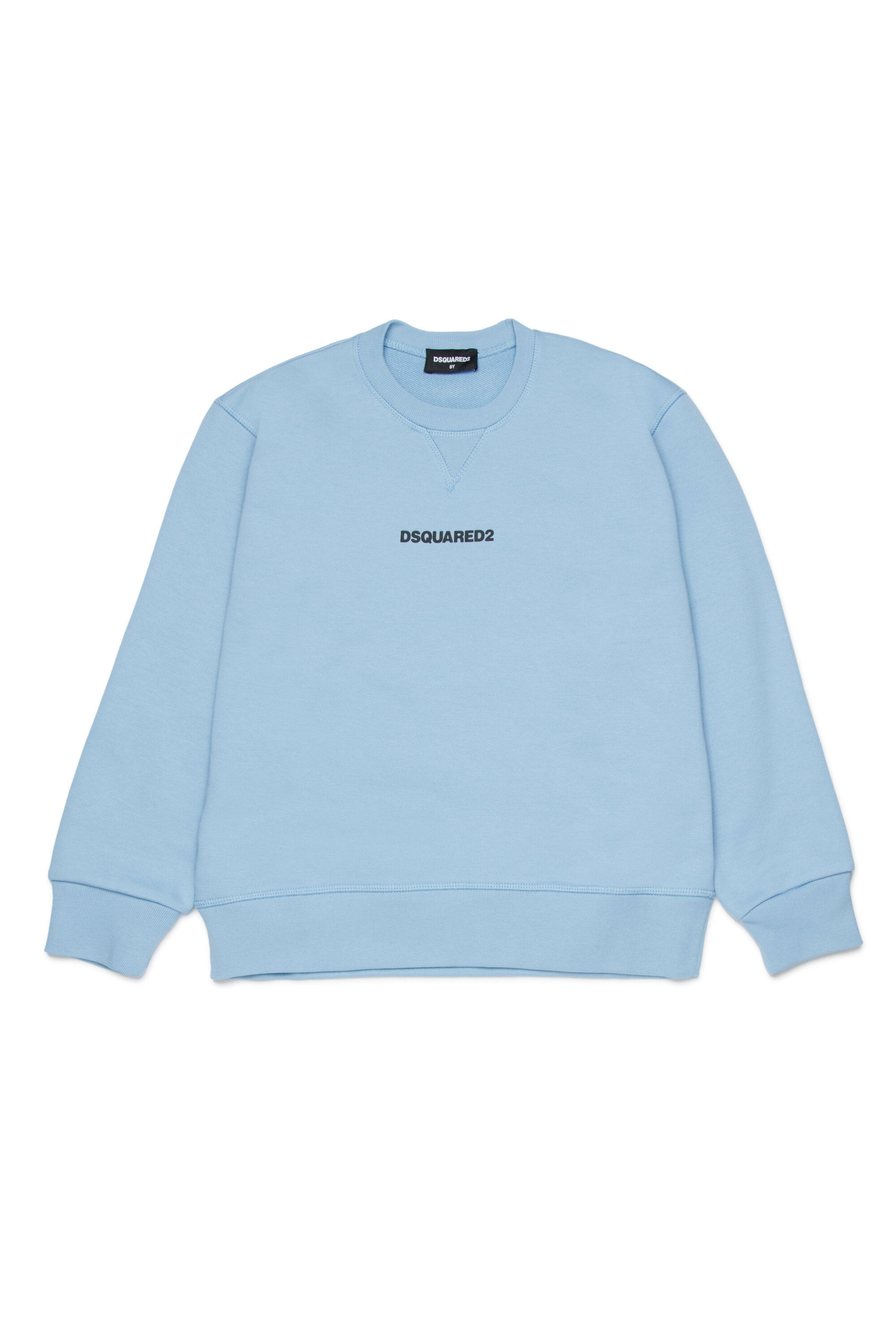 Felpa in cotone con logo