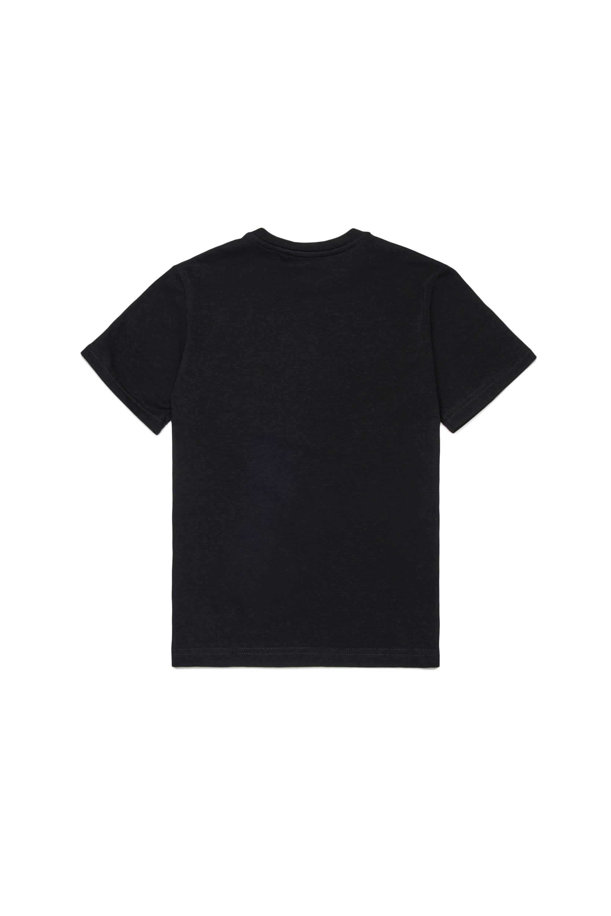 Camiseta con logotipo efecto goma
