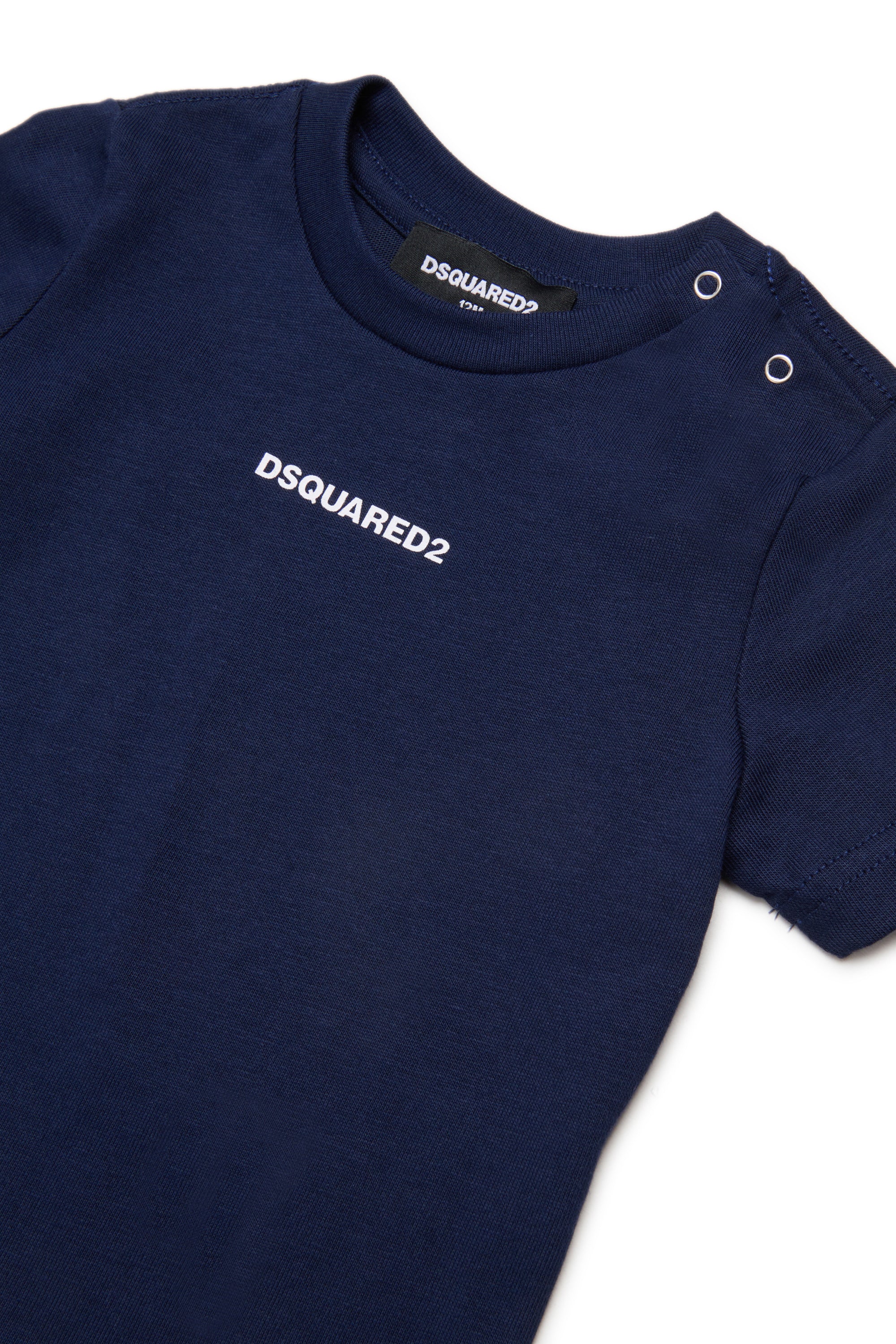 T-shirt col ras du cou avec logo