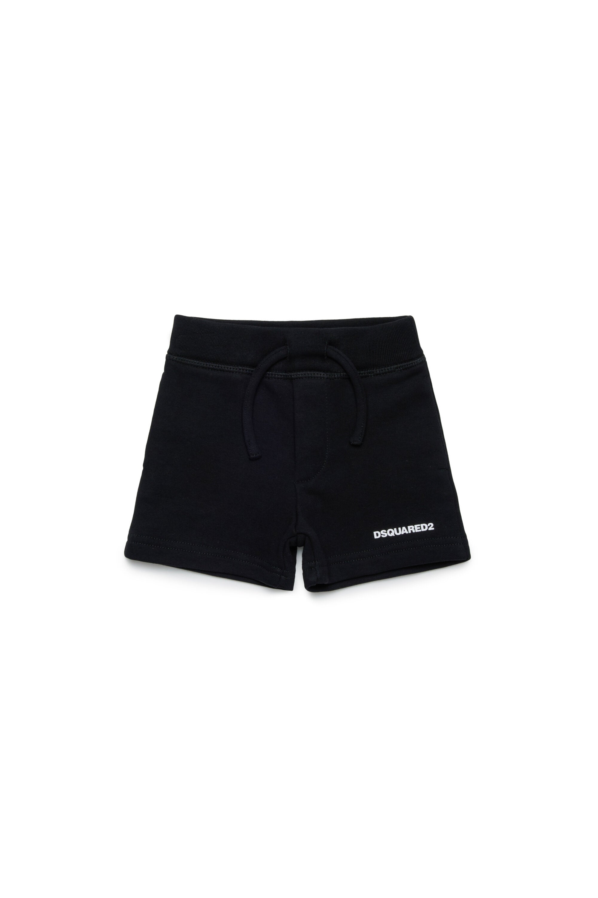 Short en polaire avec logo Dsquared2