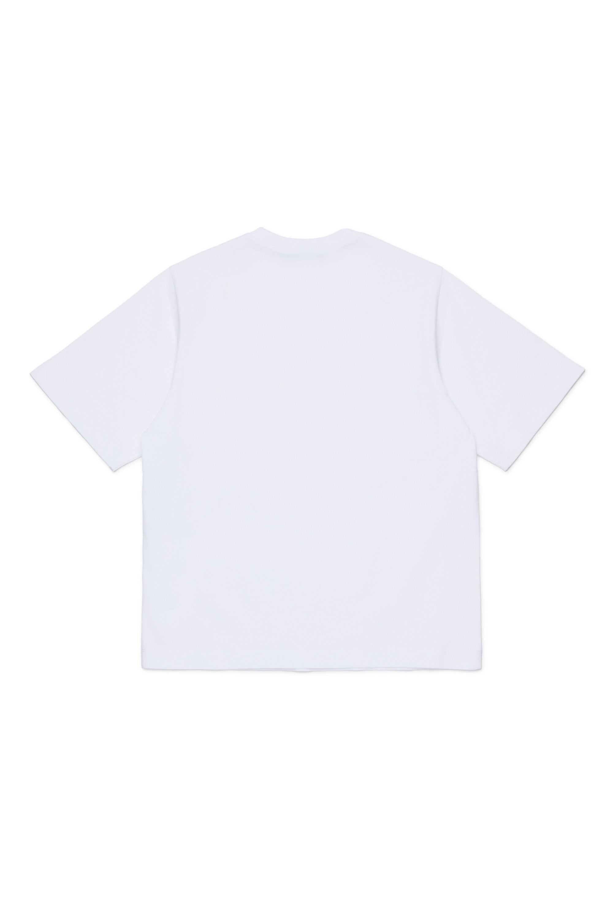 T-shirt in jersey con logo Beads