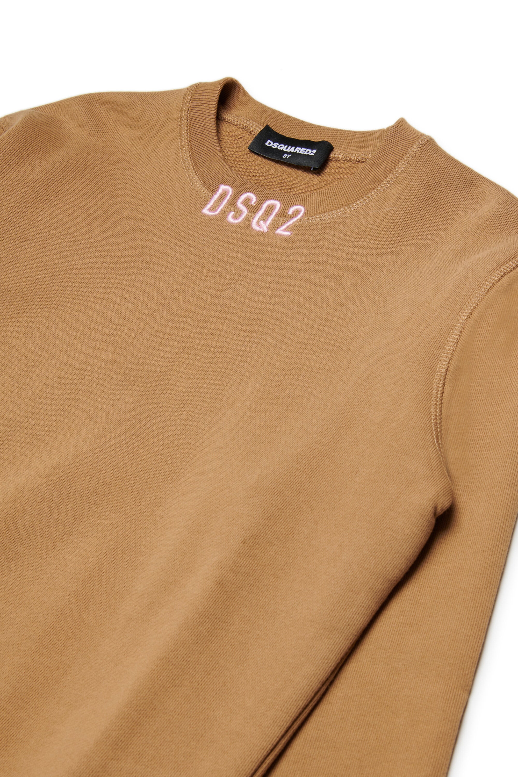 Sweatshirt mit Rundhalsausschnitt und gesticktem Logo