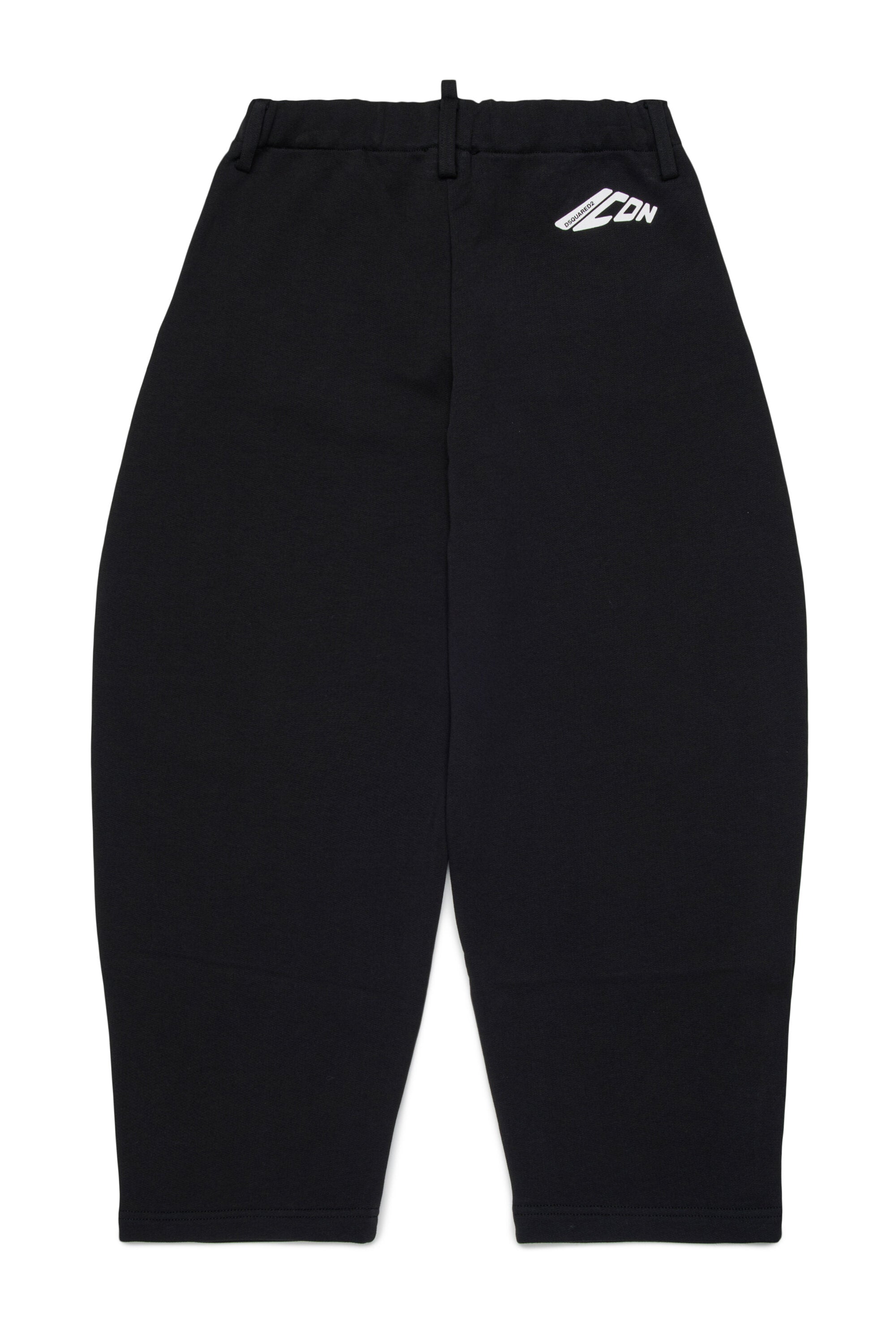 Pantaloni wide in felpa