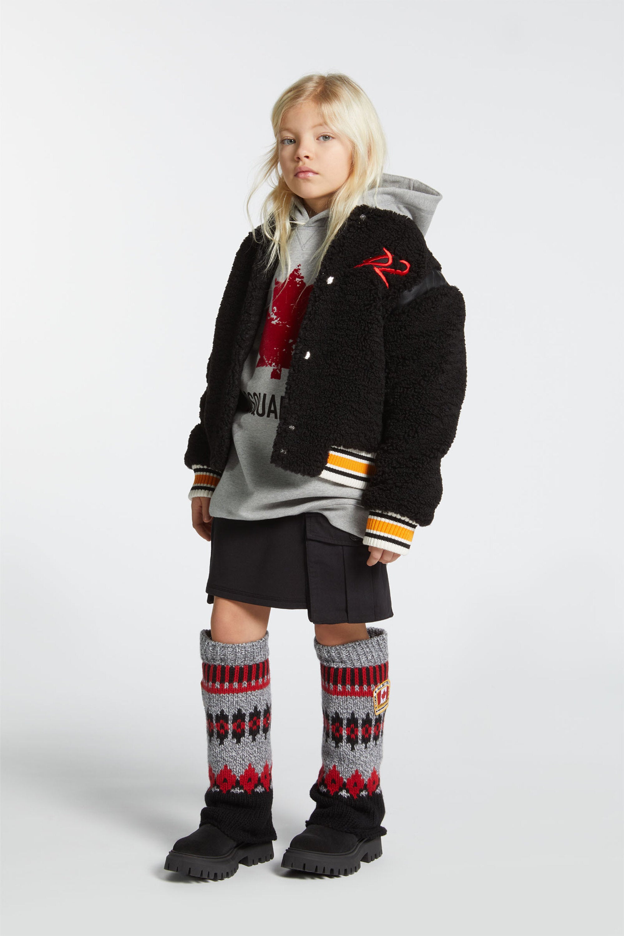 Abito maxi-felpa con logo Sport