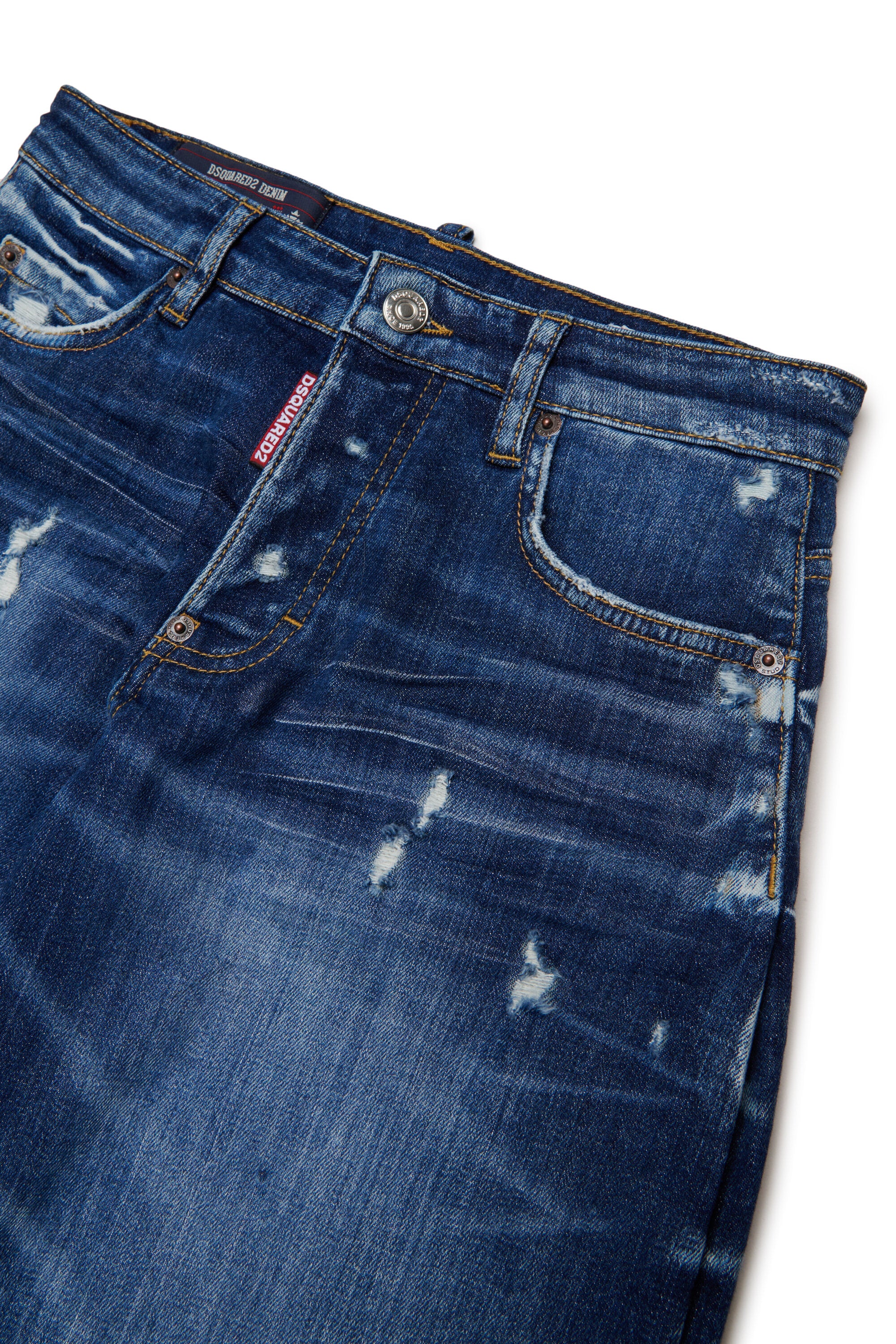 Jeans Relaxed-Passform in mittelblauer Waschung - Amelia