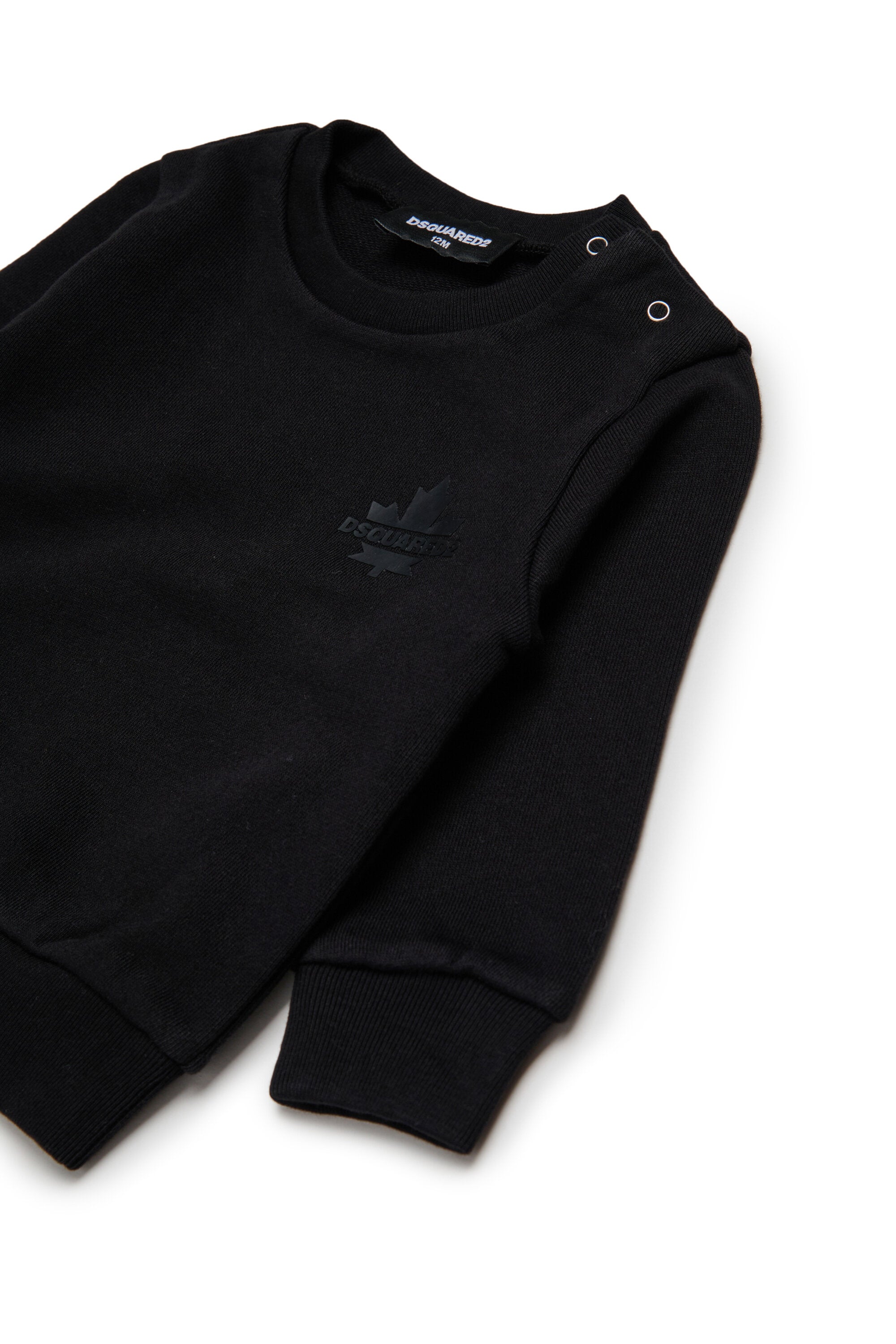 Sudadera de cuello redondo con logotipo de la Hoja de Arce