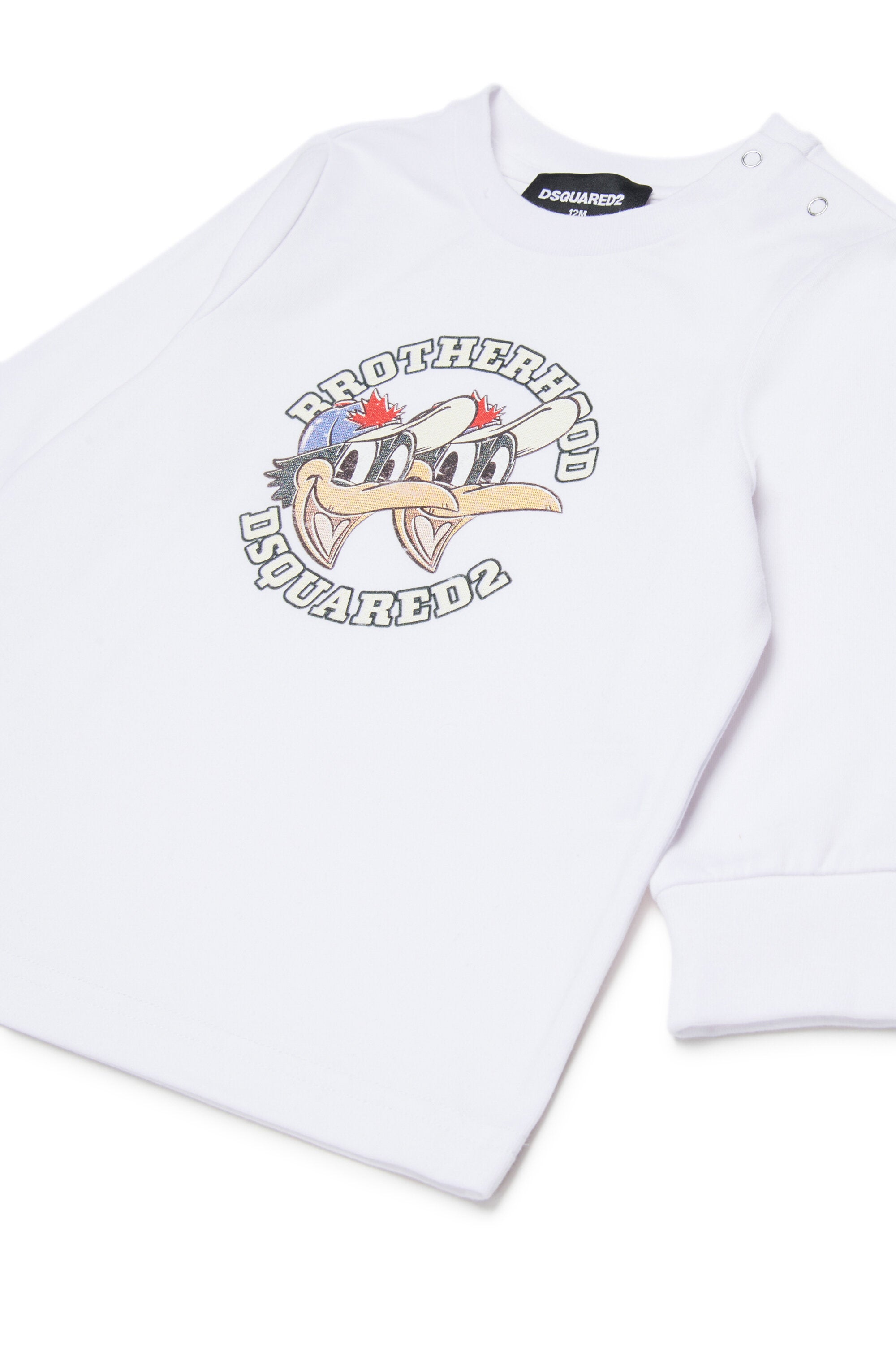 Tuta lunga in jersey con stampa Brotherhood