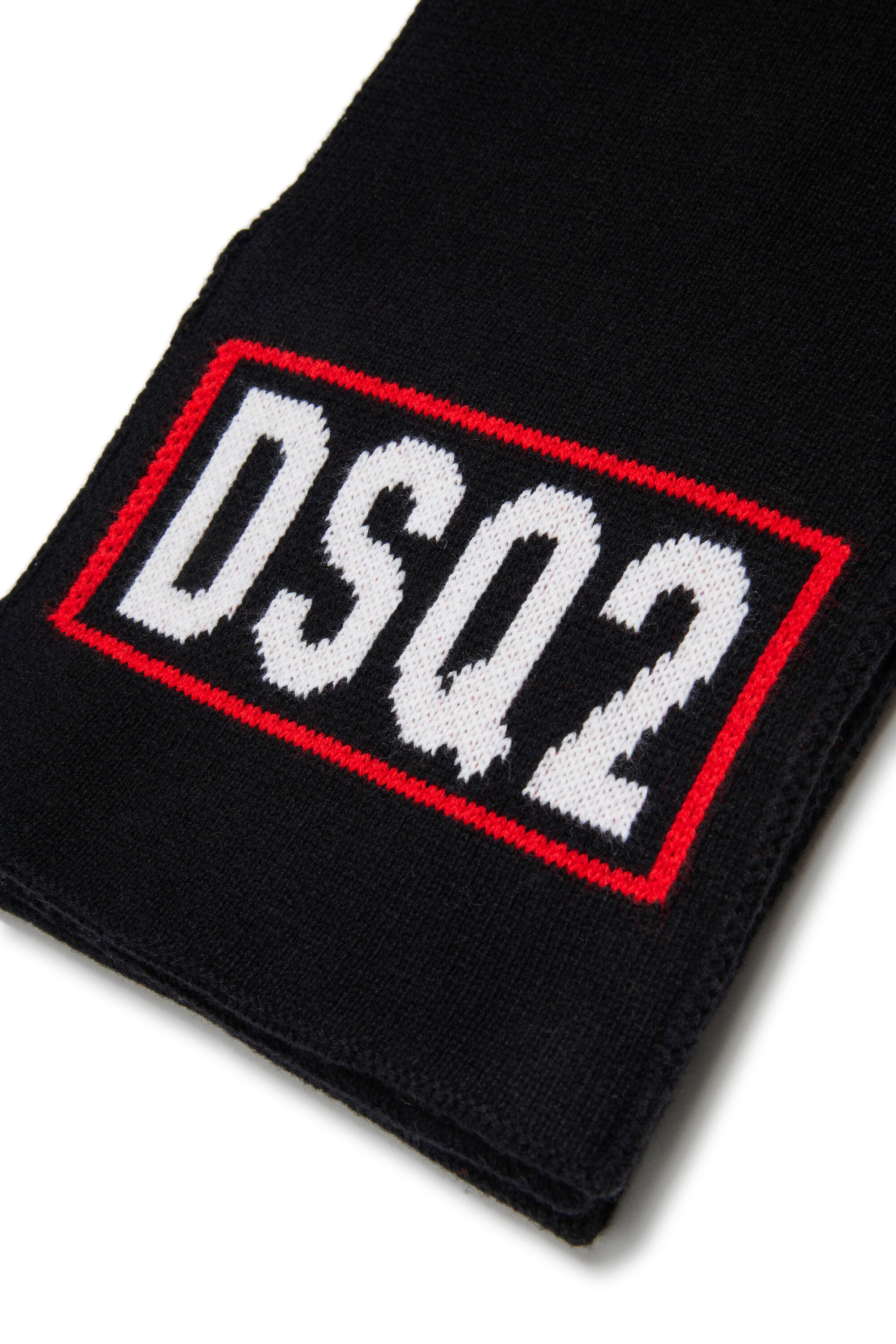 Écharpe en laine avec logo DSQ2