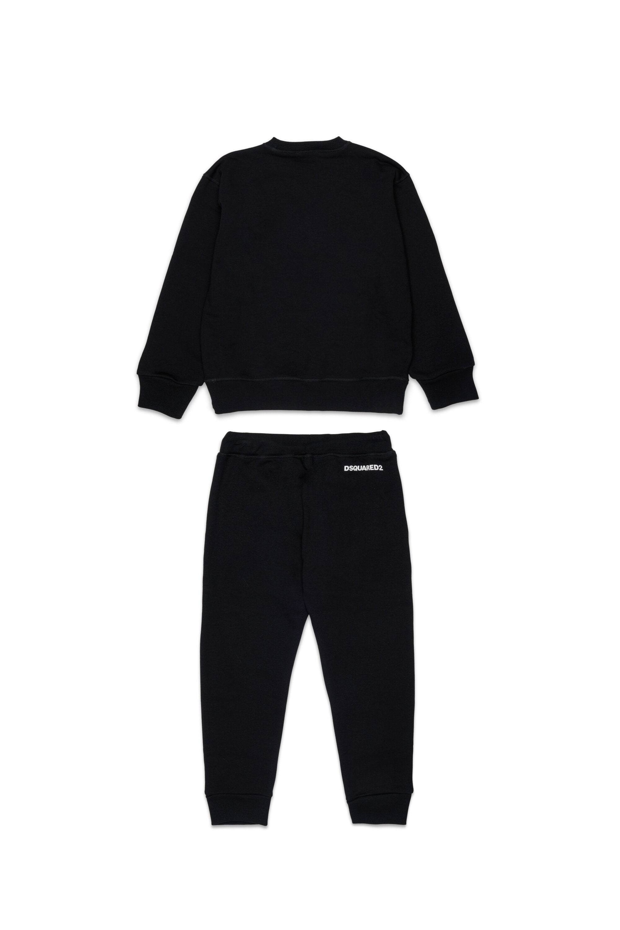 Langer Fleece-Overall mit Logo