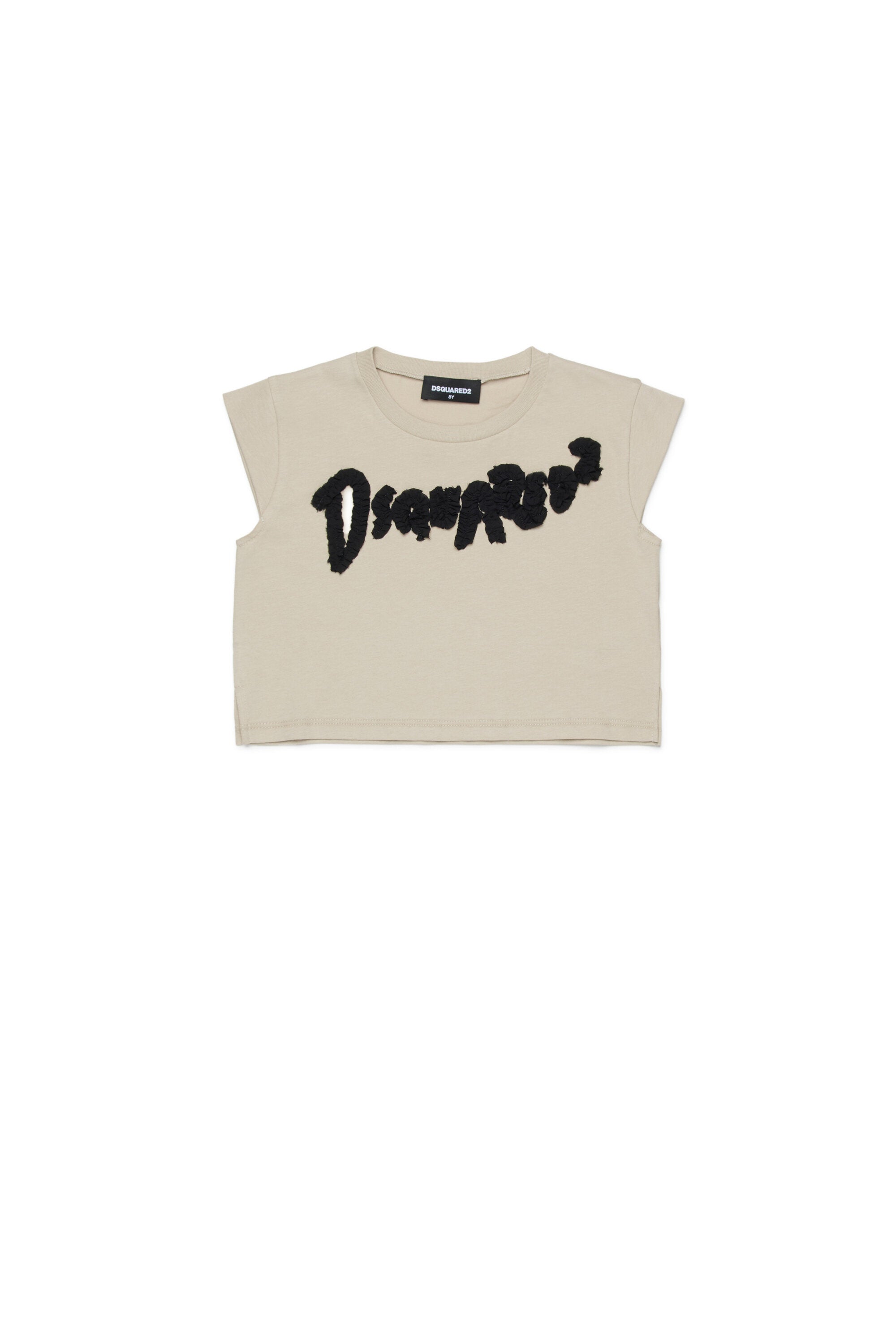 Ärmelloses T-Shirt mit Logo