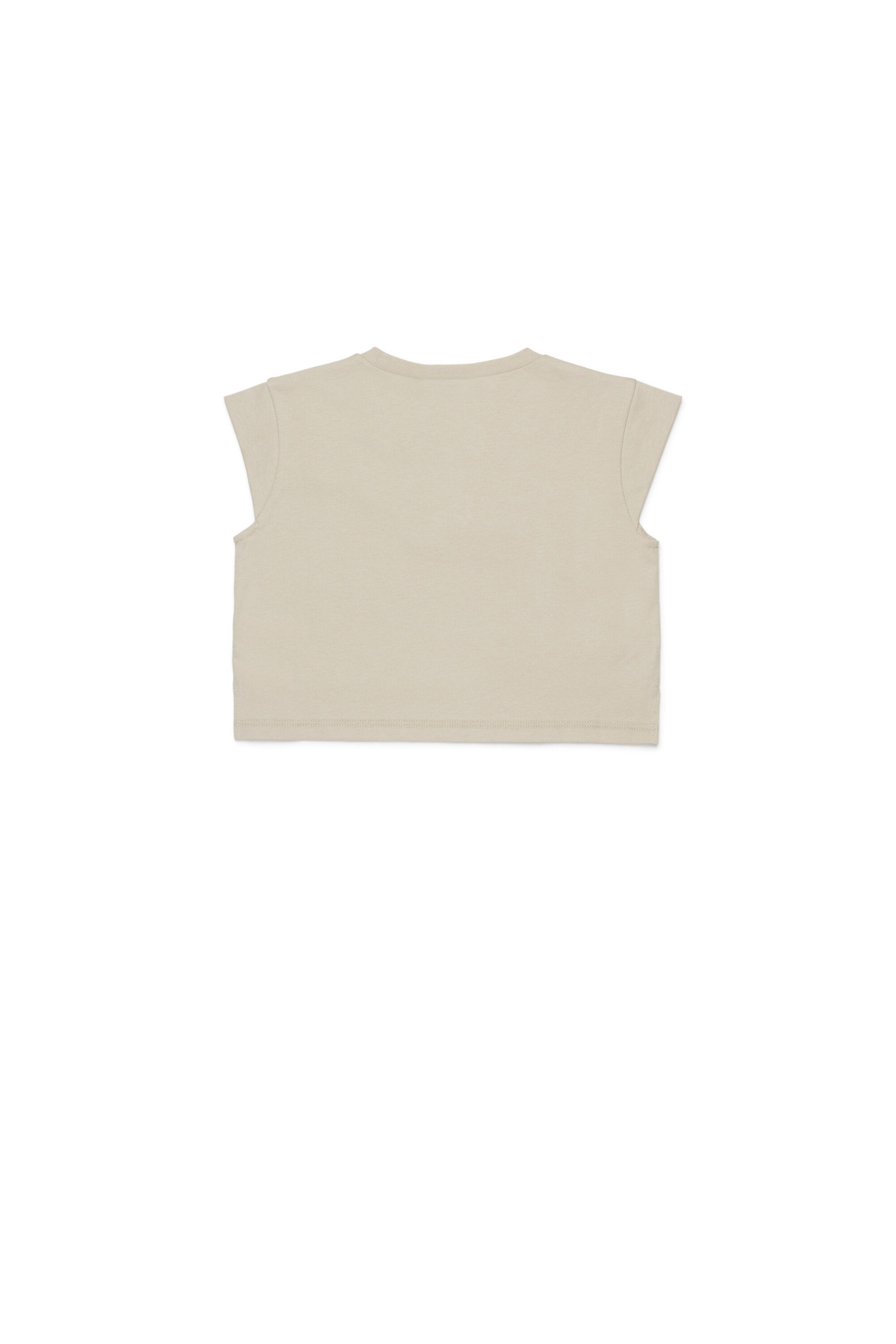 Ärmelloses T-Shirt mit Logo