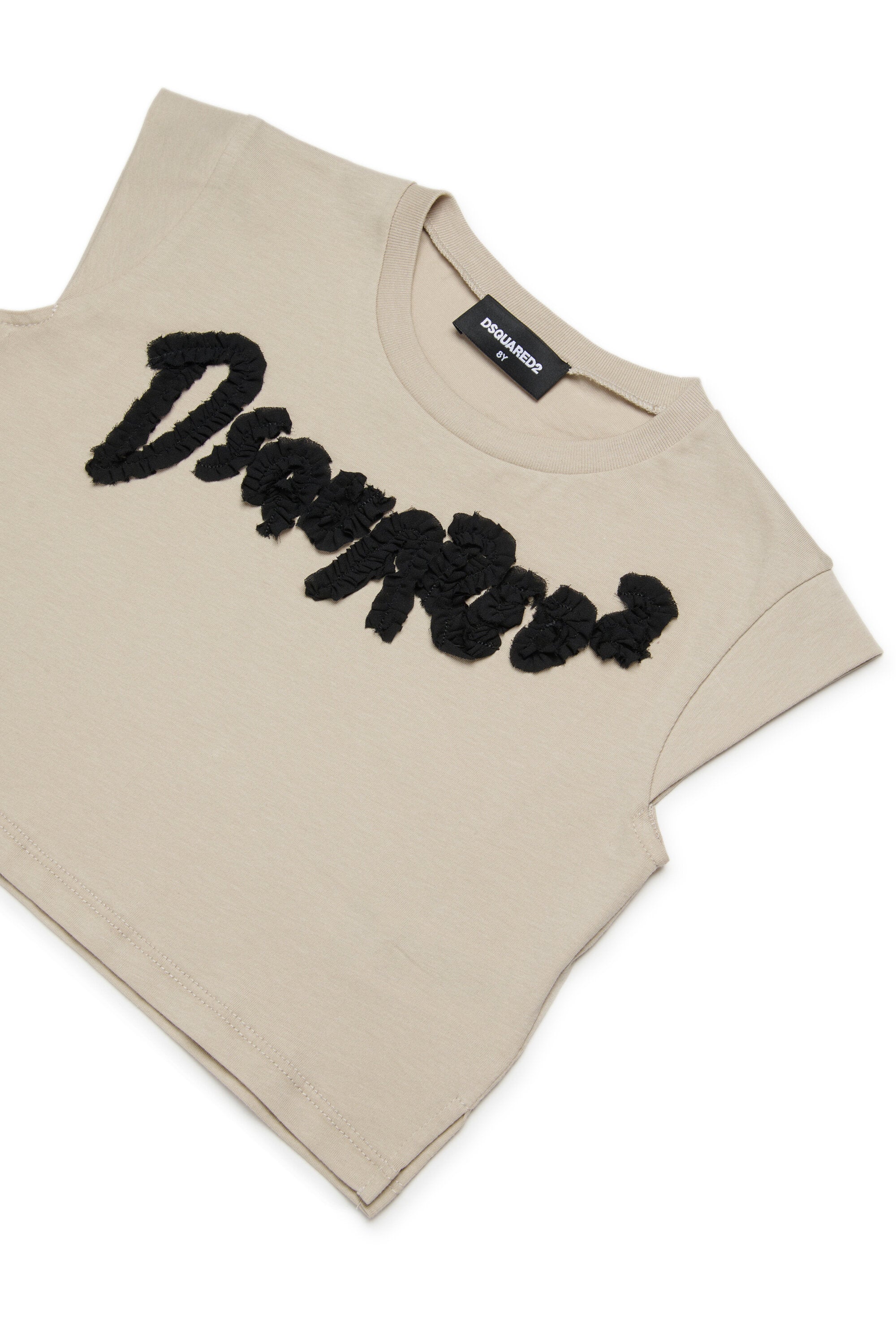 Ärmelloses T-Shirt mit Logo
