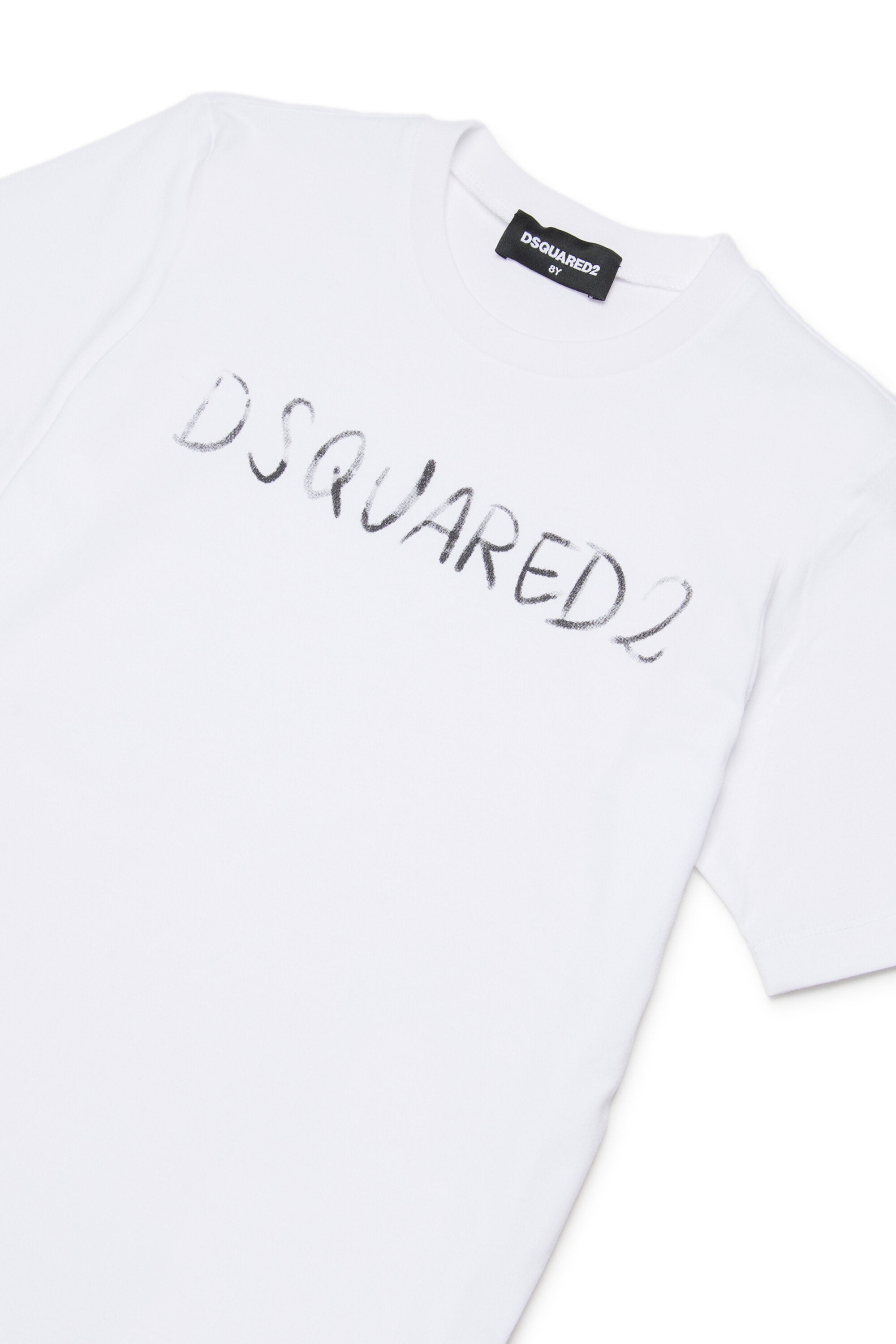 Rundhals-T-Shirt mit Logo