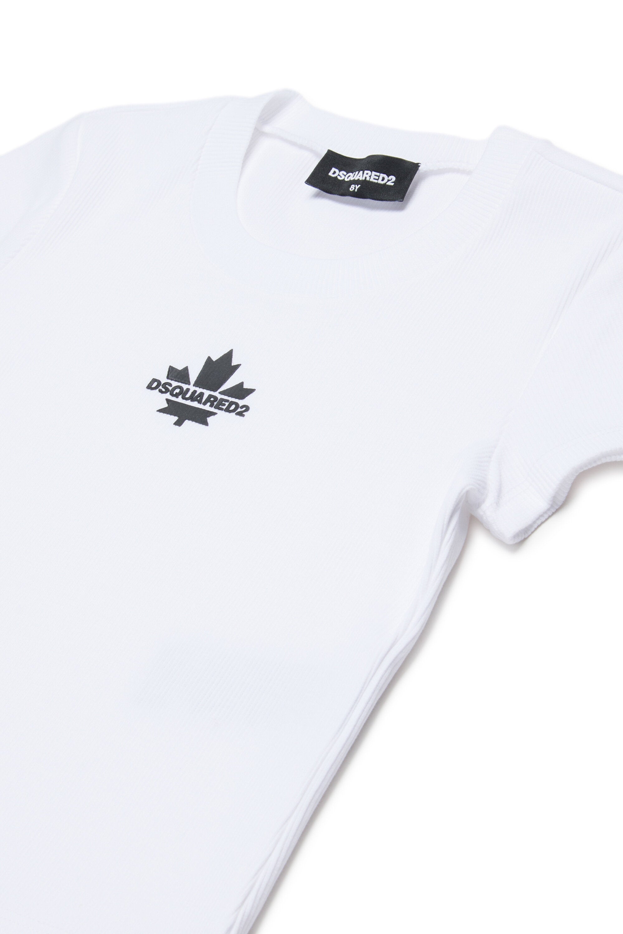Rundhals-T-Shirt mit Logo