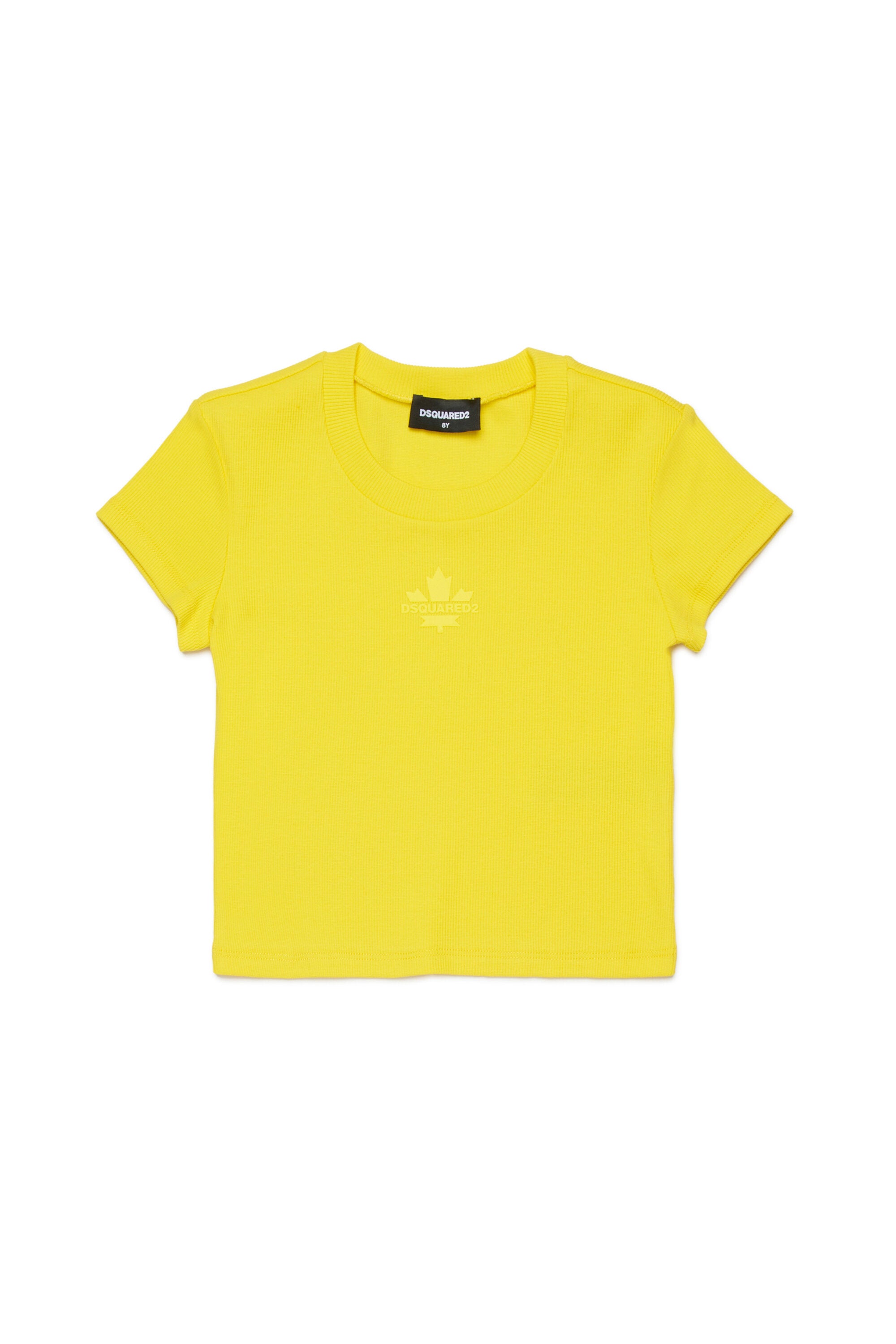 Rundhals-T-Shirt mit Logo