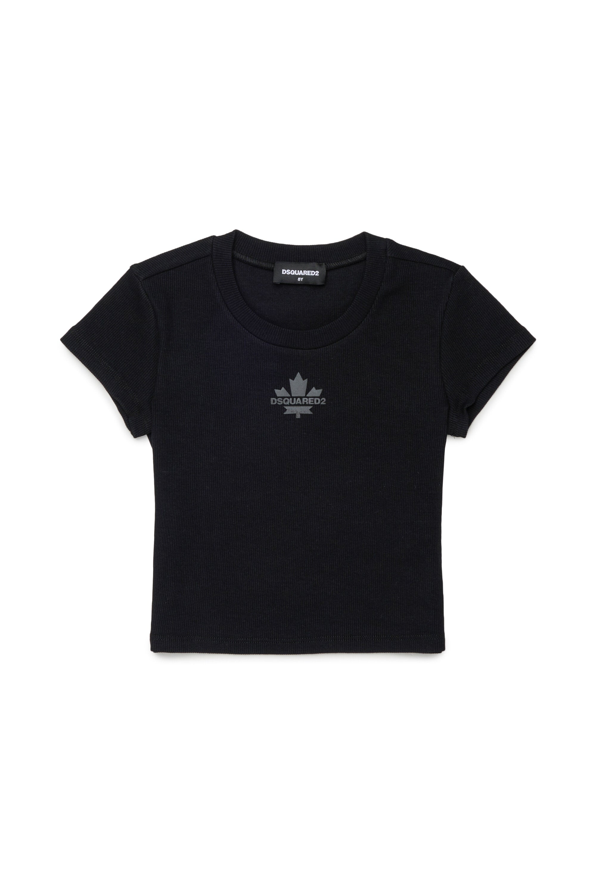 Rundhals-T-Shirt mit Logo