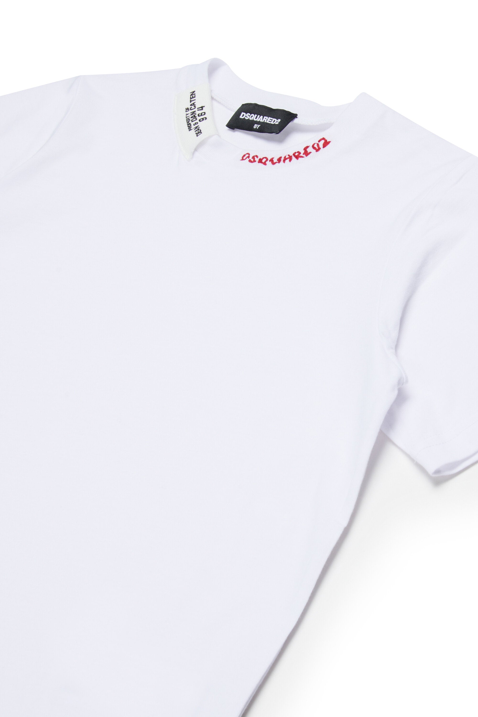 Rundhals-T-Shirt mit Logo