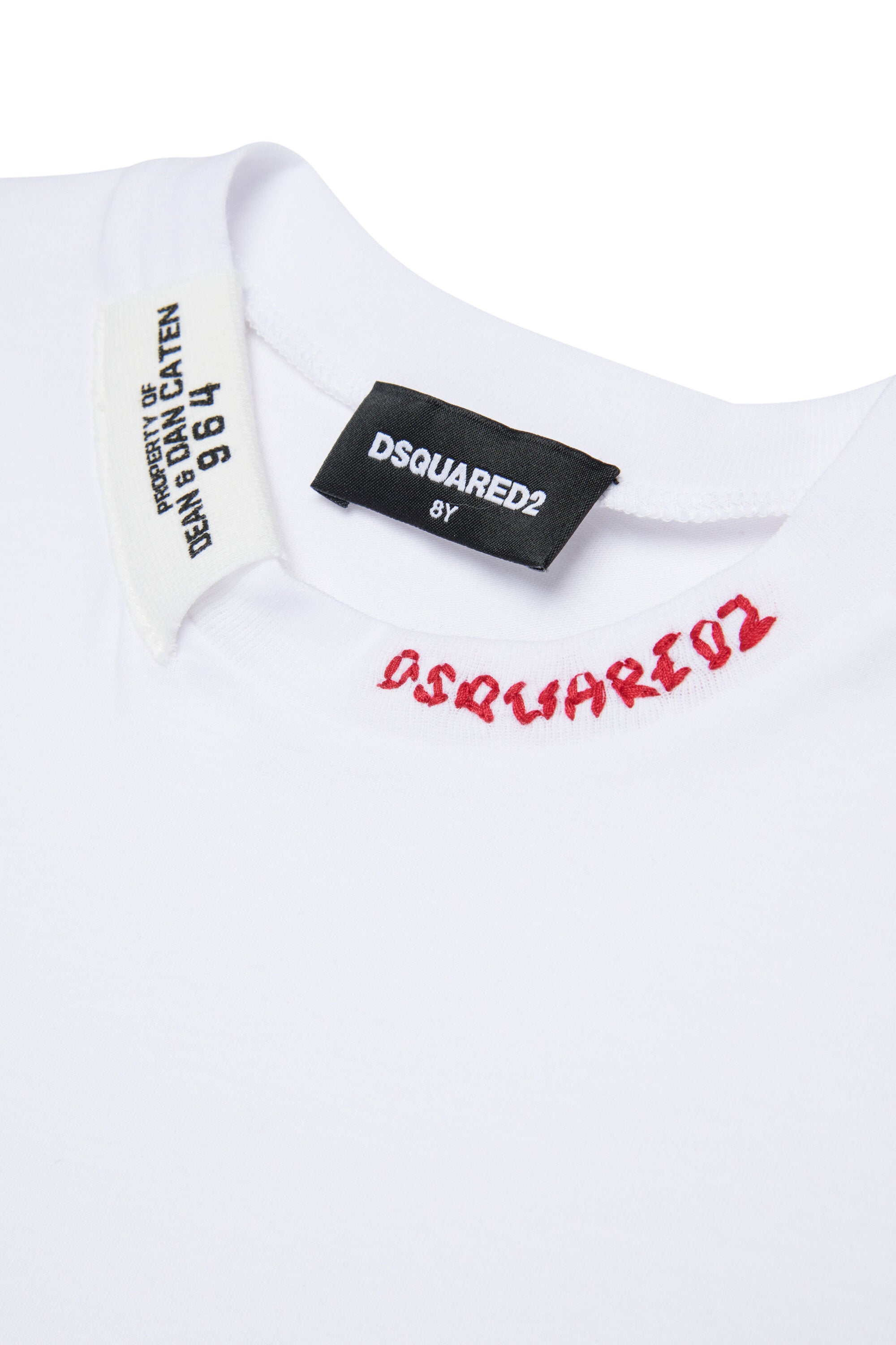 Rundhals-T-Shirt mit Logo