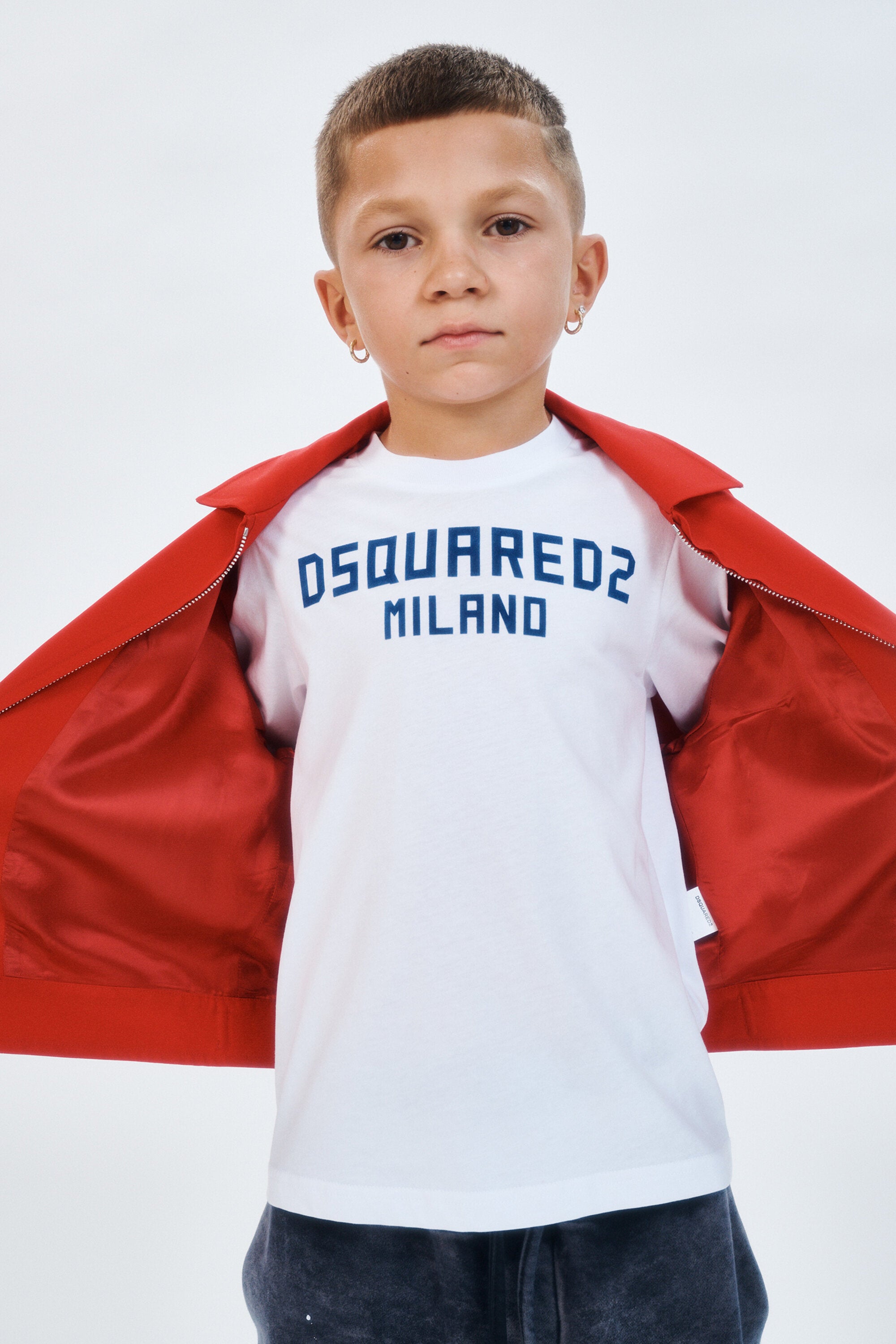 Camiseta con logo estampado en el pecho