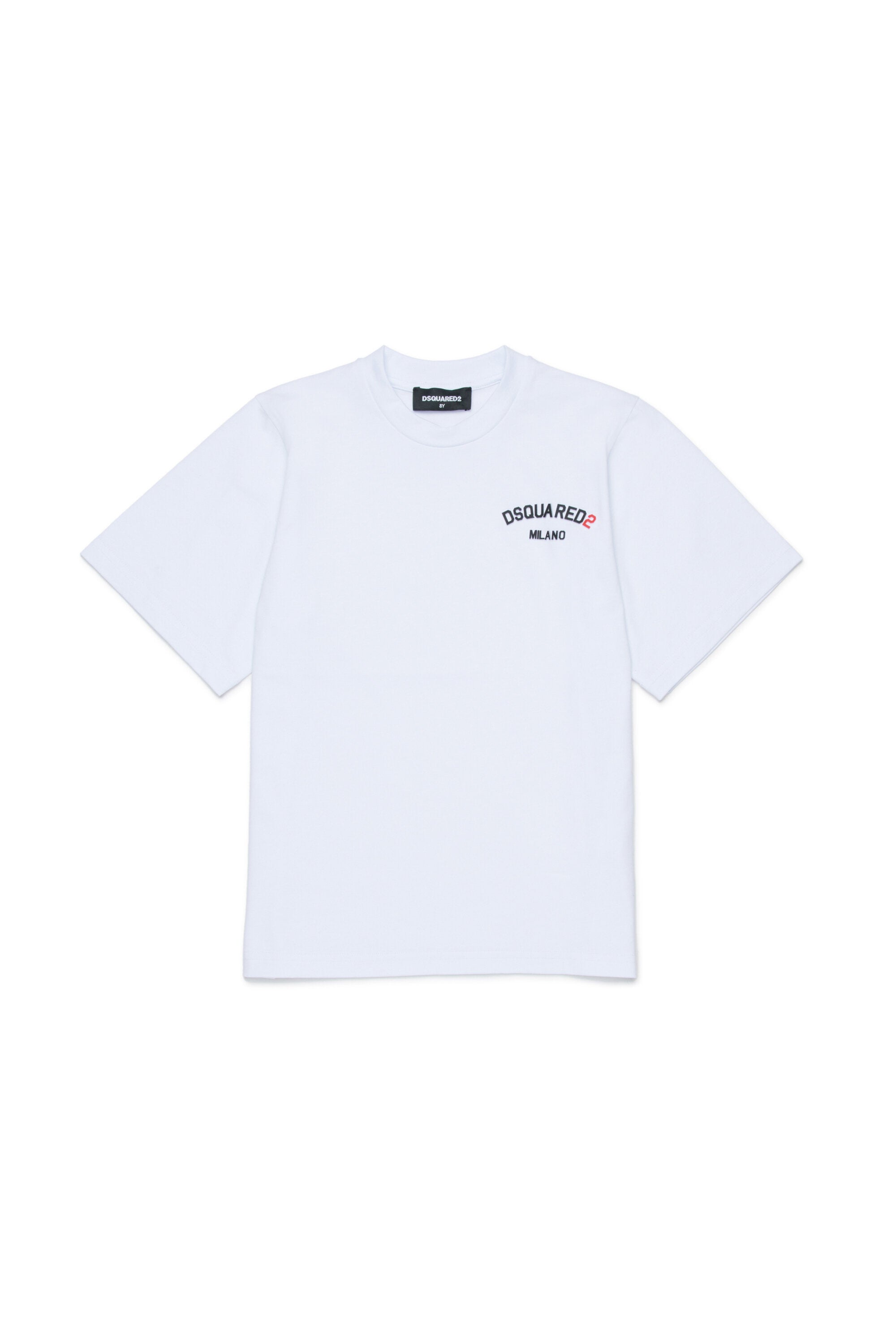 Rundhals-T-Shirt mit Logo