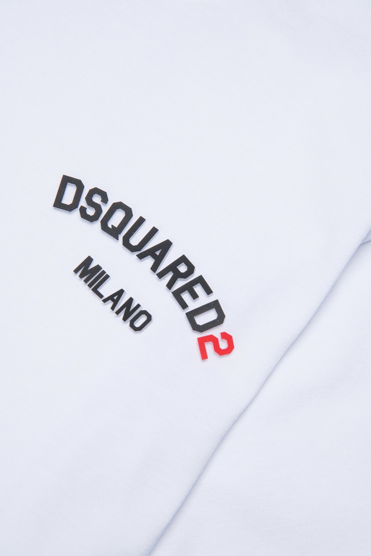 Camiseta de cuello redondo con logo