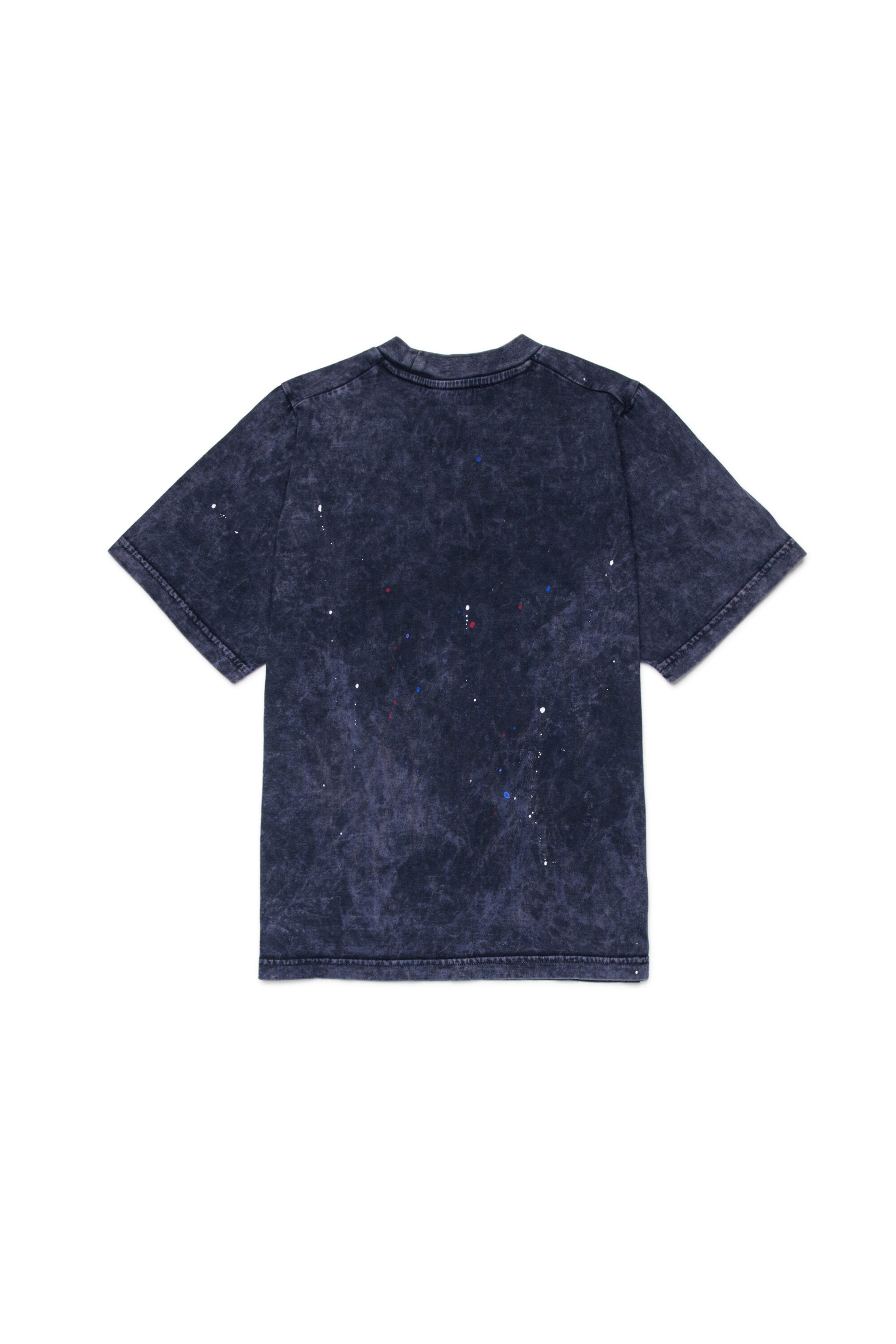 Camiseta de cuello redondo con logo