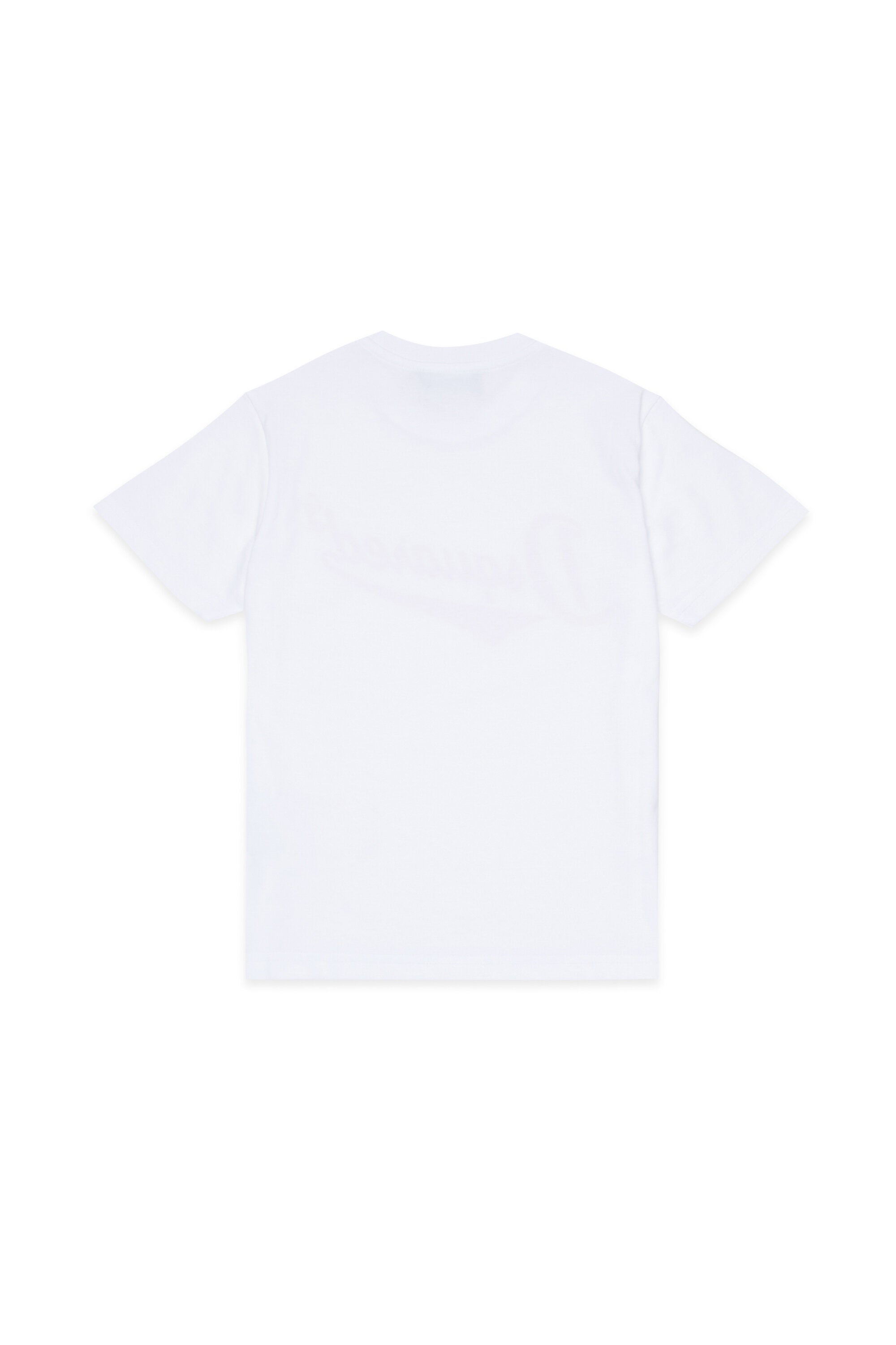 Rundhals-T-Shirt mit aufgedrucktem Logo