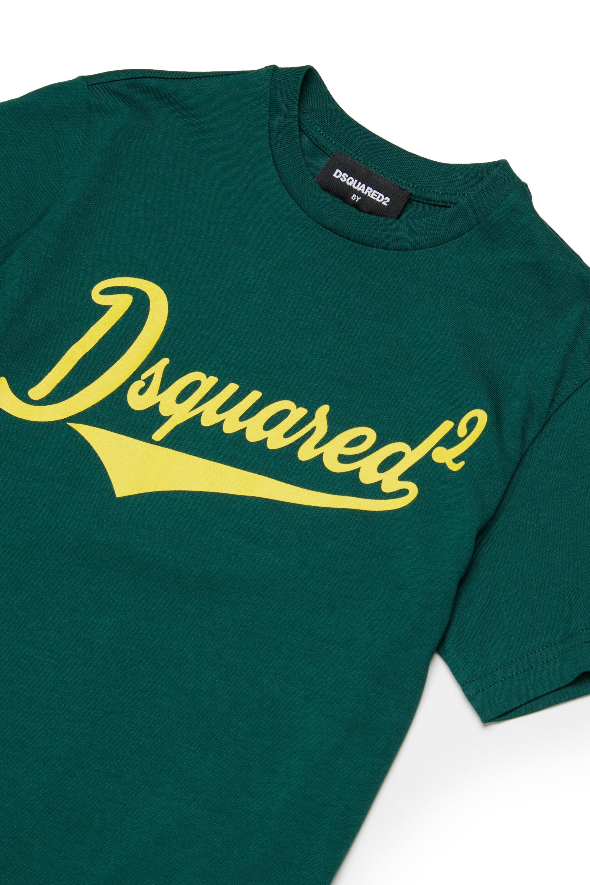 Rundhals-T-Shirt mit aufgedrucktem Logo