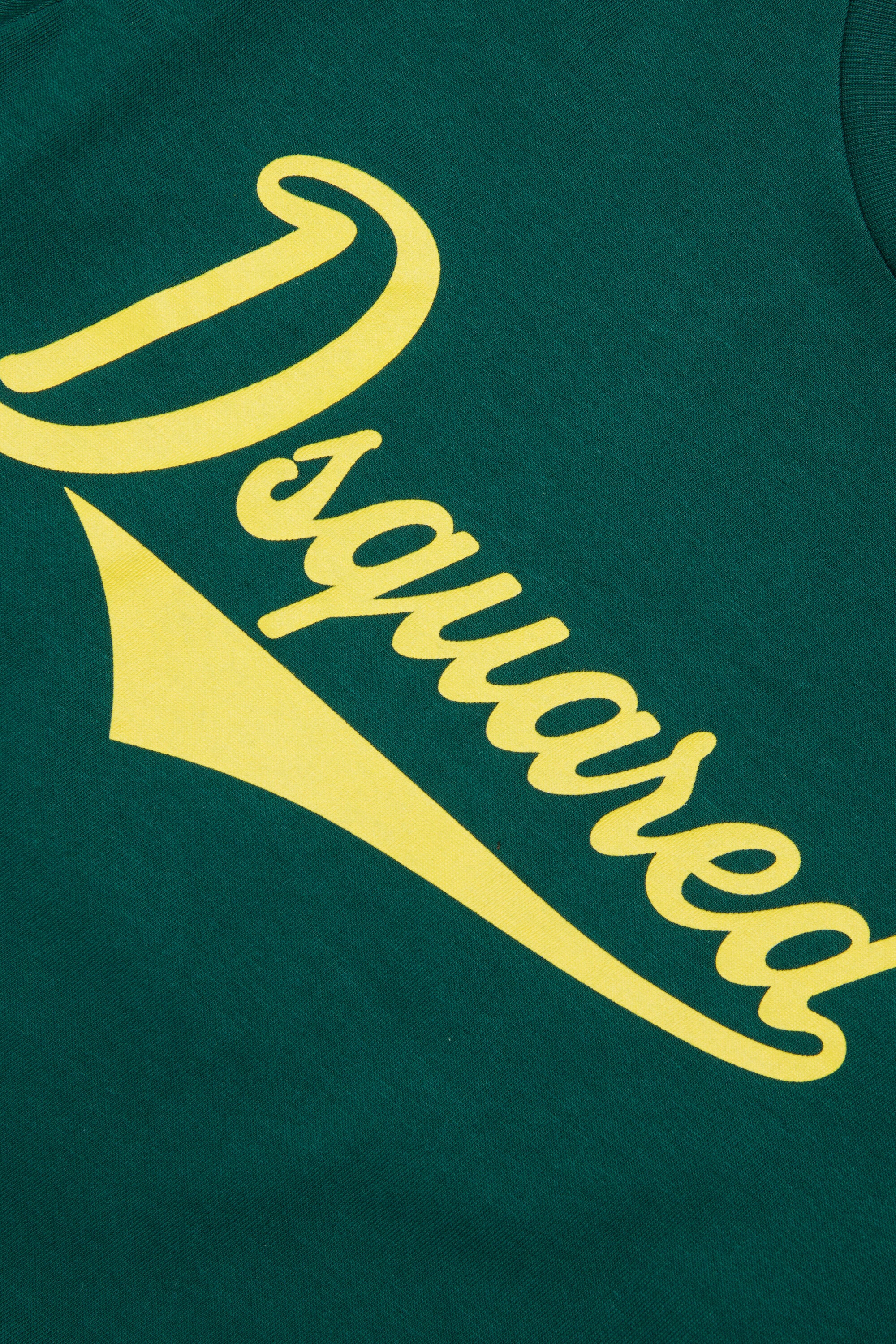 Camiseta de cuello redondo con logo estampado