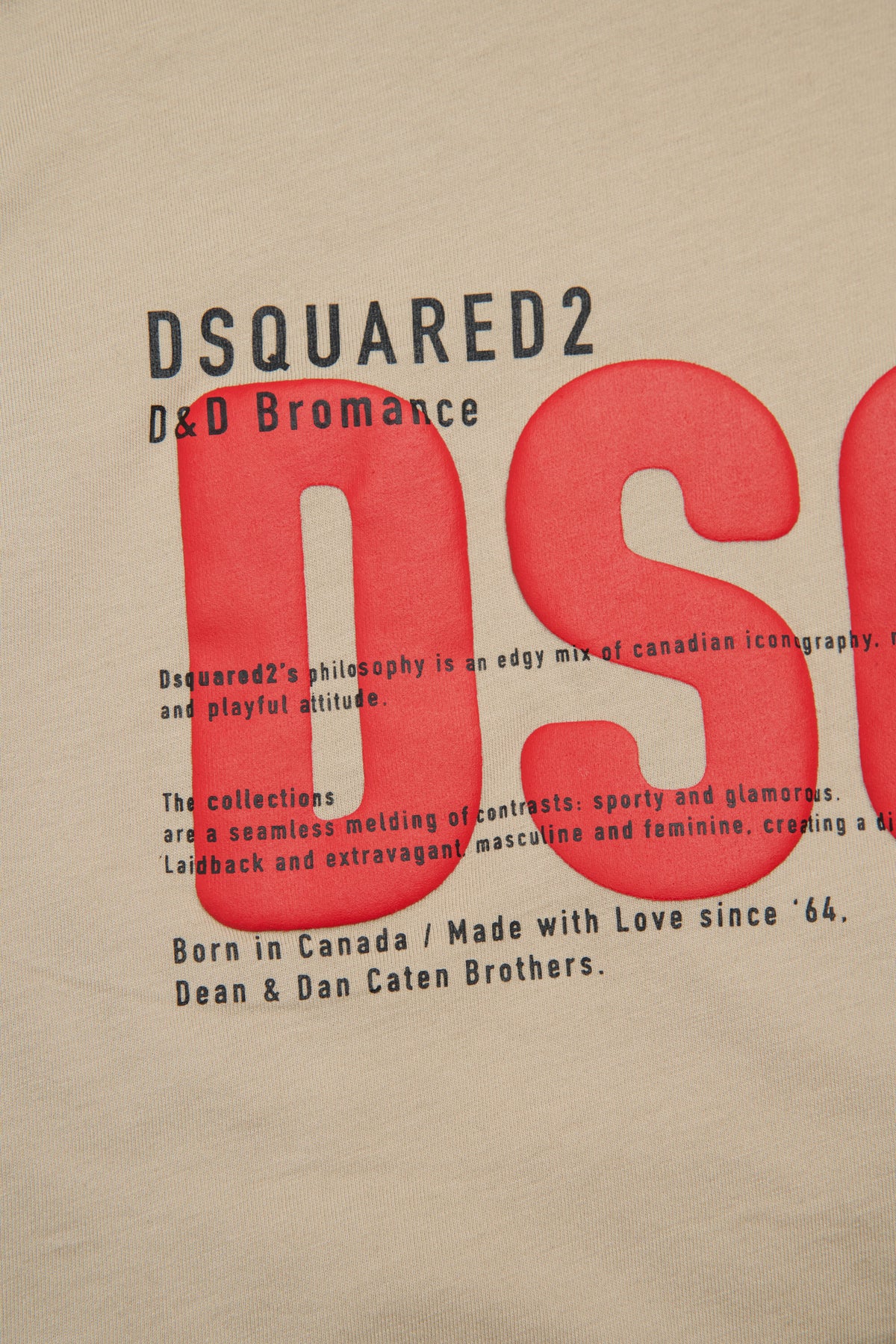T-Shirt mit aufgedrucktem DSQ2-Logo