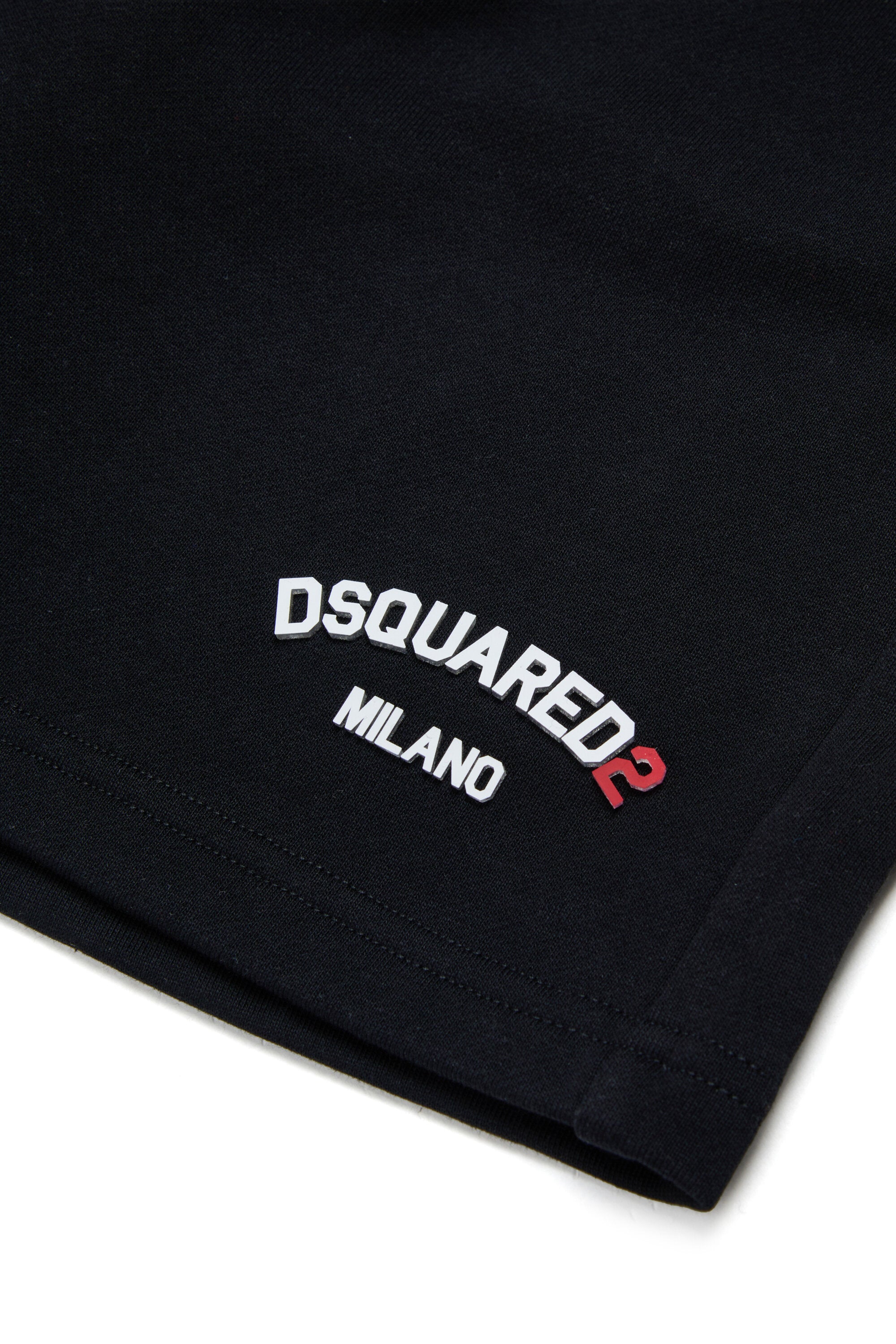 Sweatshirt shorts with logo