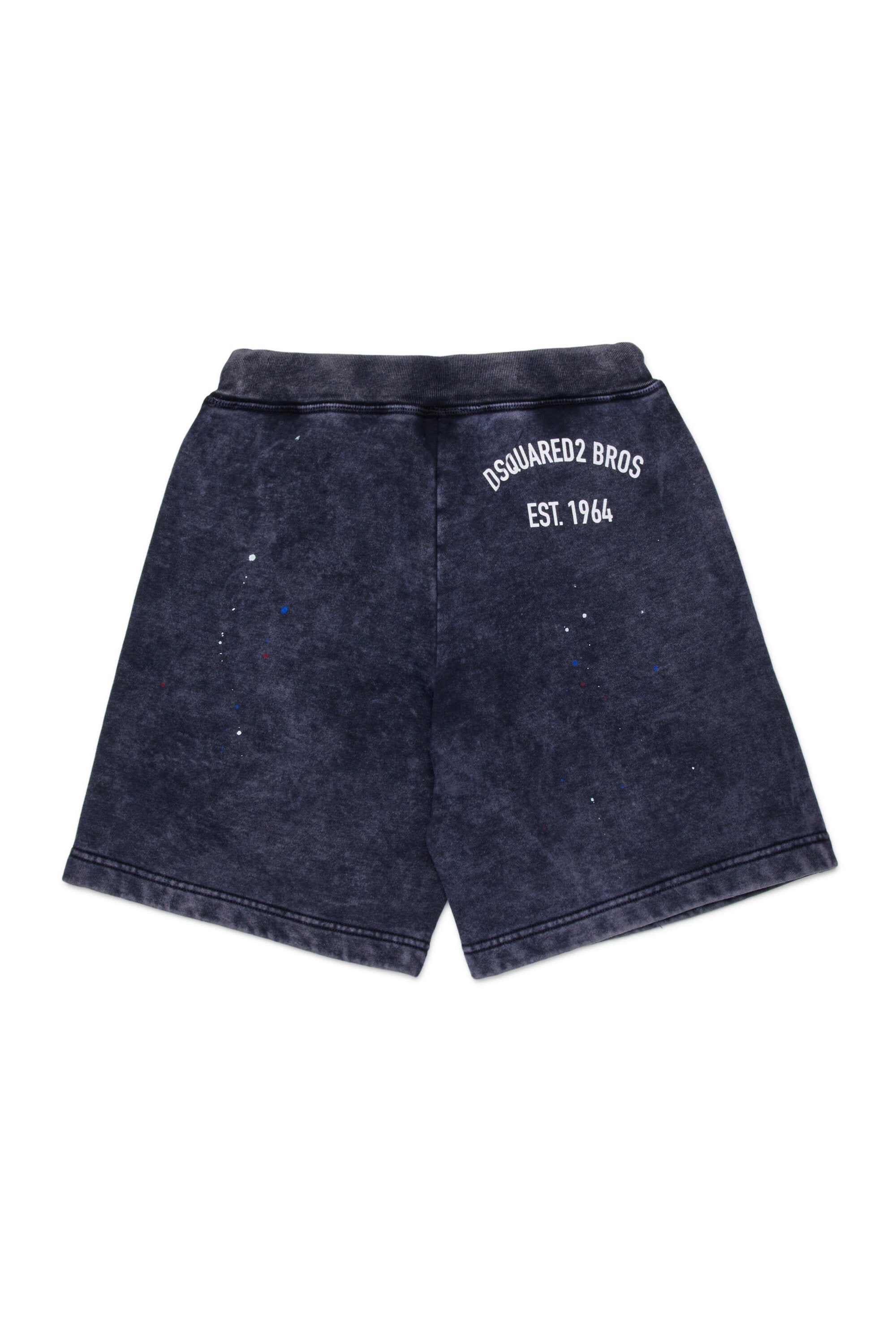Shorts in felpa con logo