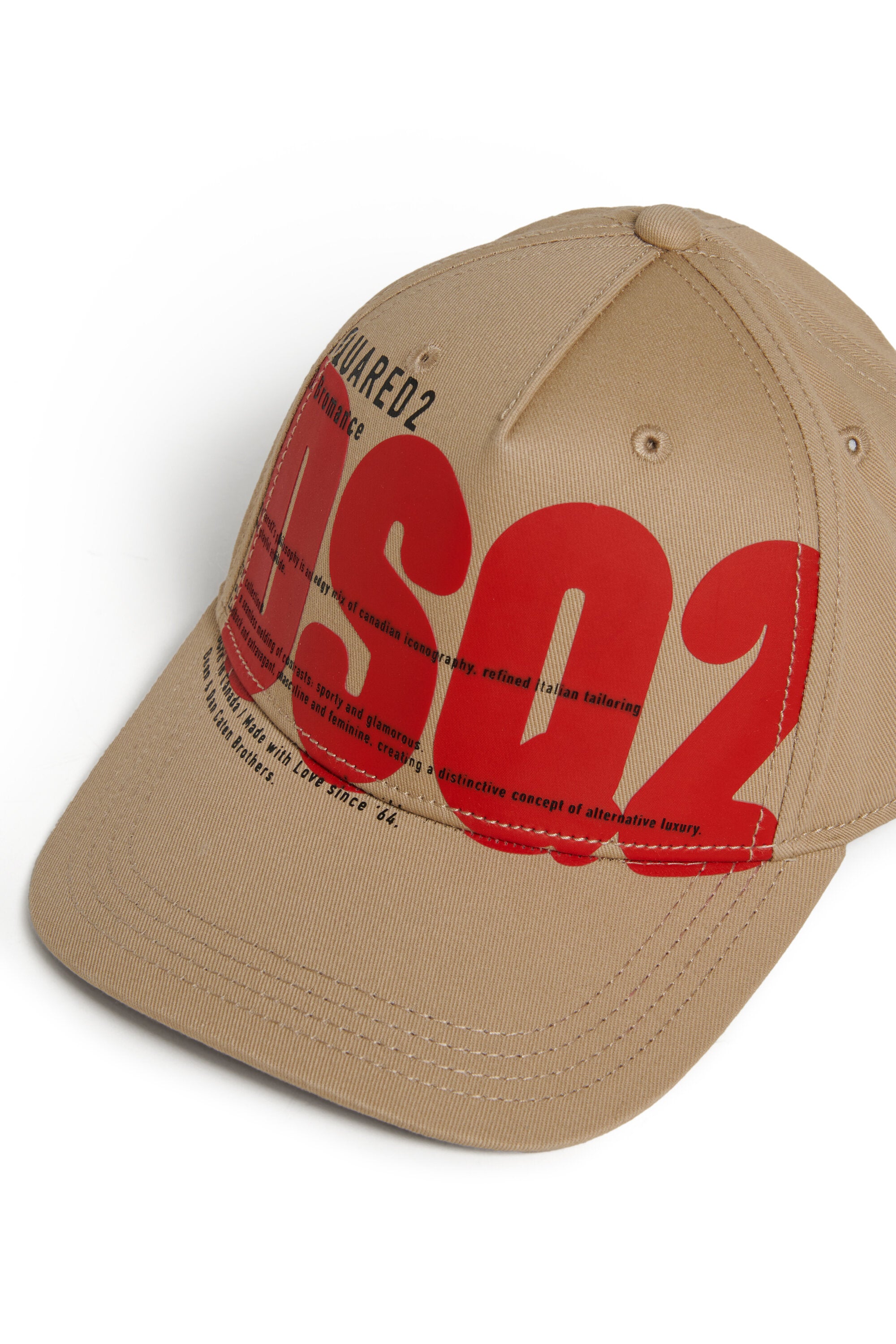 Cappello da baseball con logo DSQ2