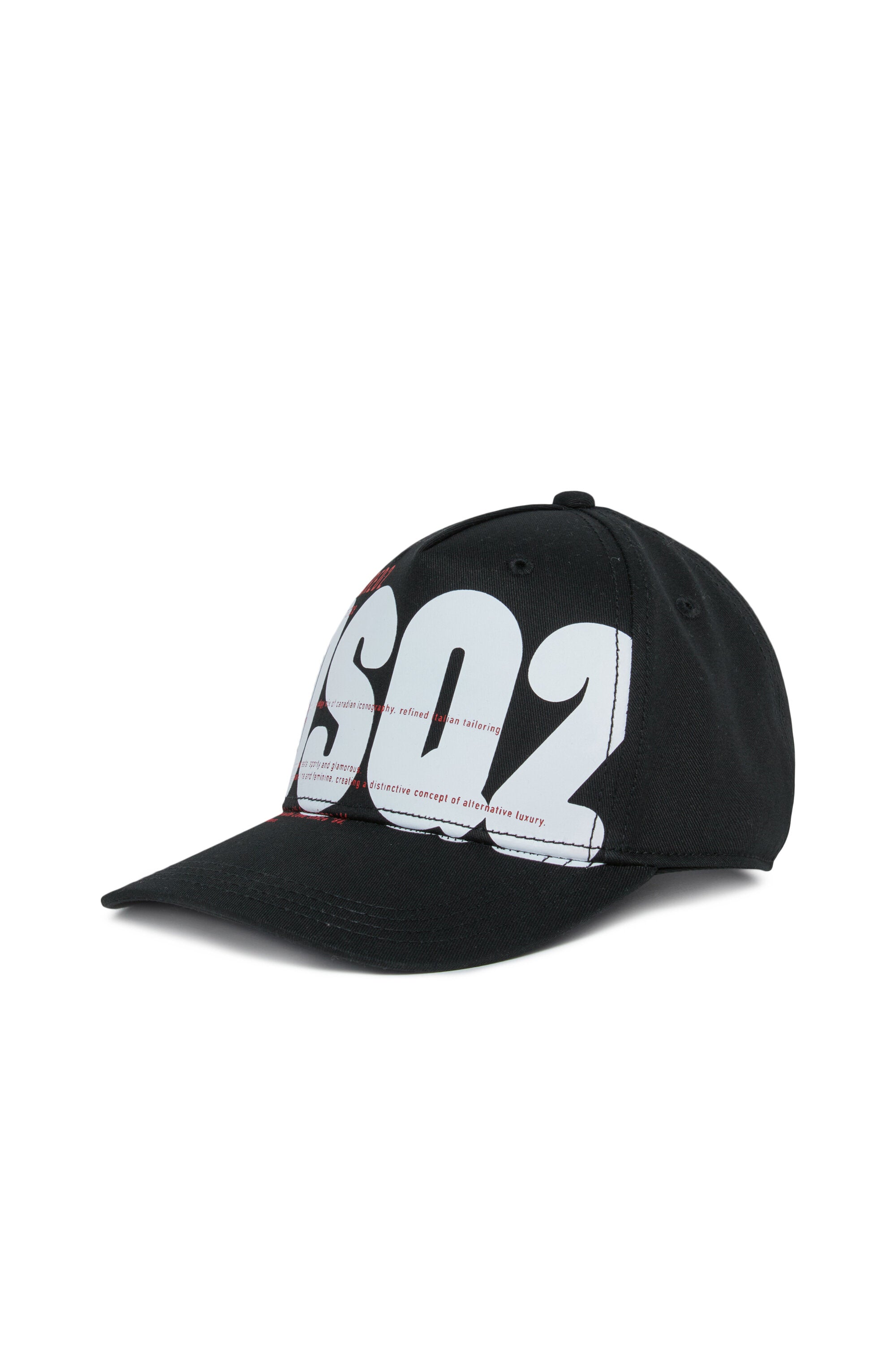 Cappello da baseball con logo DSQ2