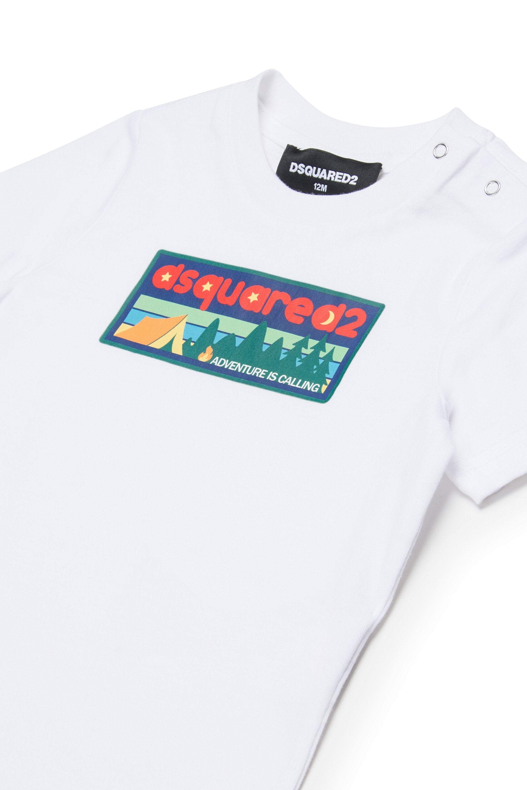 T-shirt con logo stampato