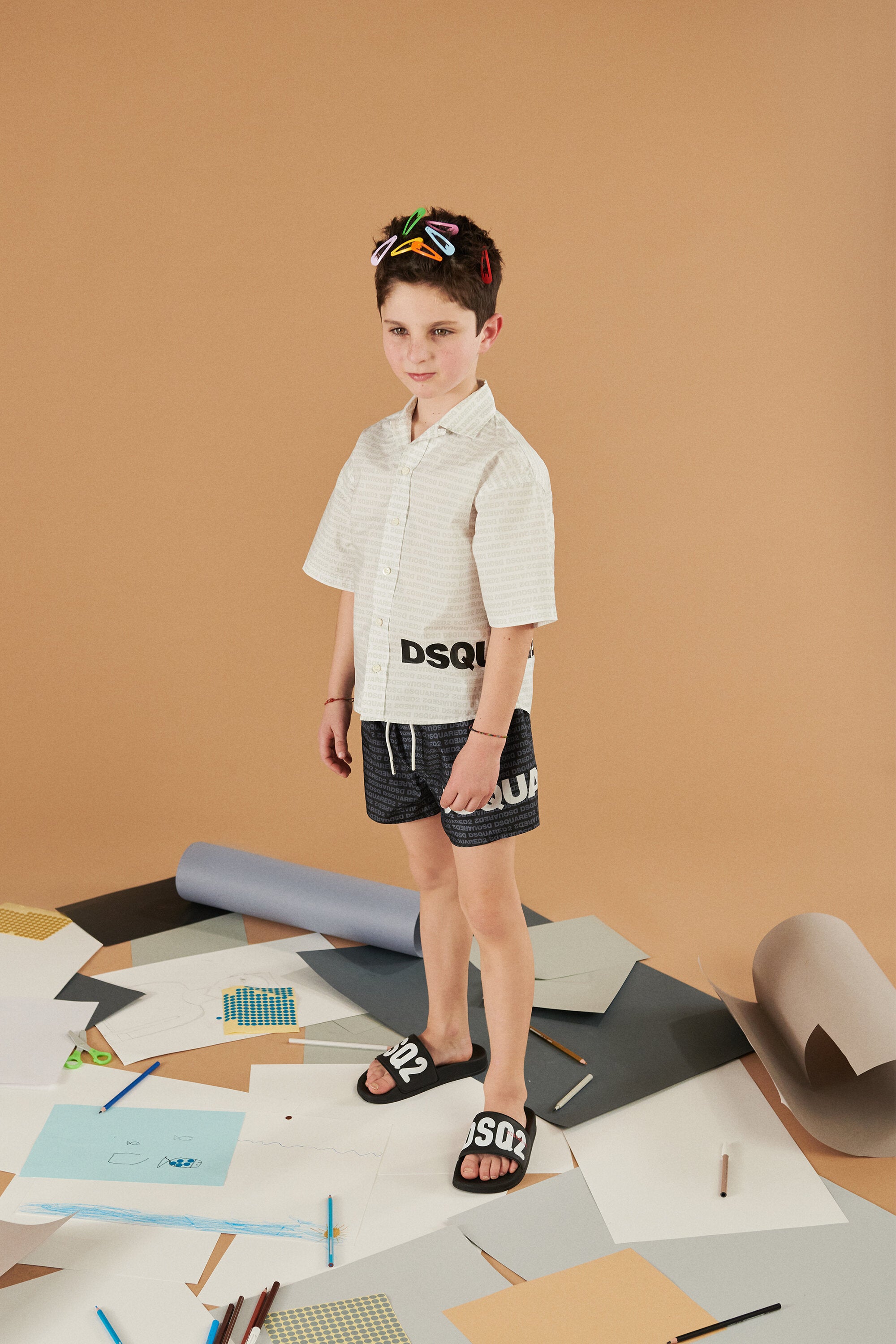 Costume boxer con logo