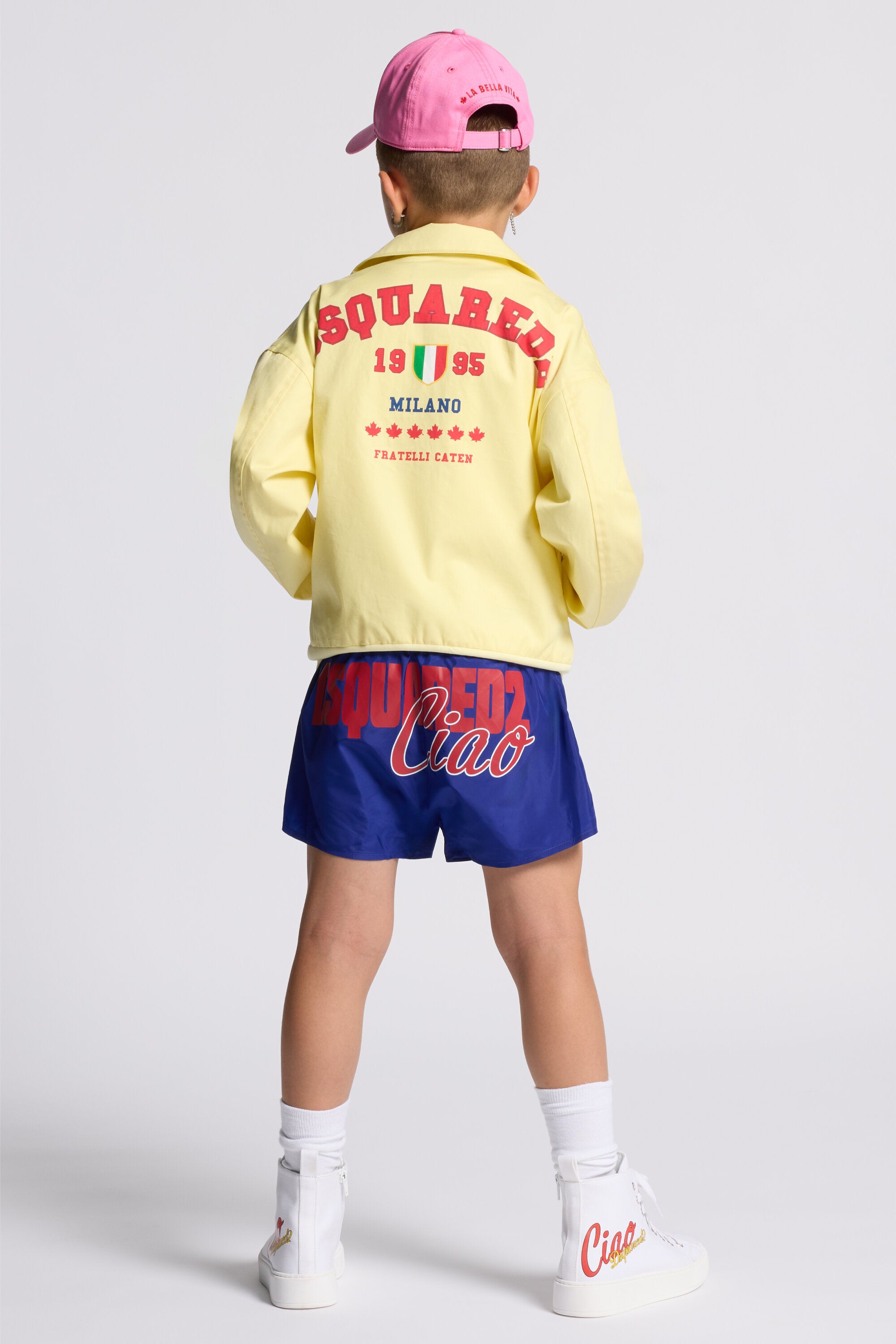 Boxer de bain avec logo