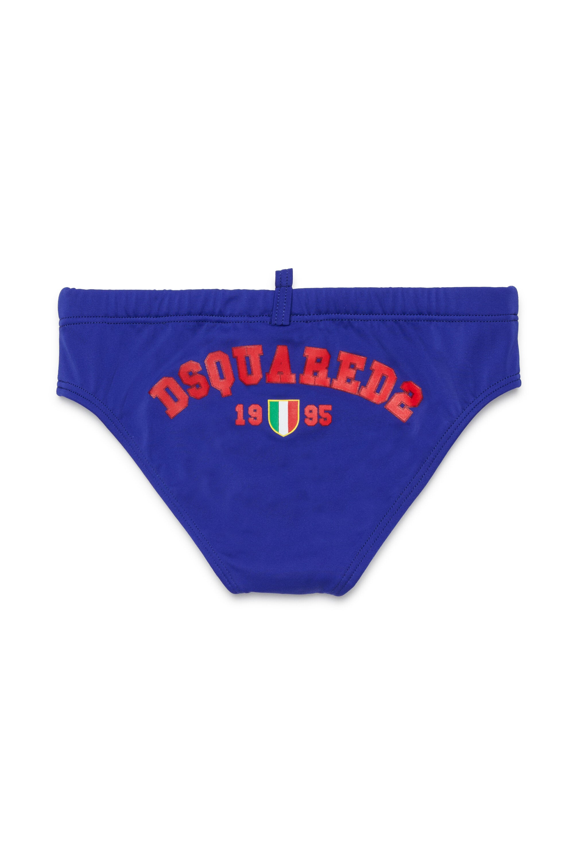 Slip de bain avec logo au dos